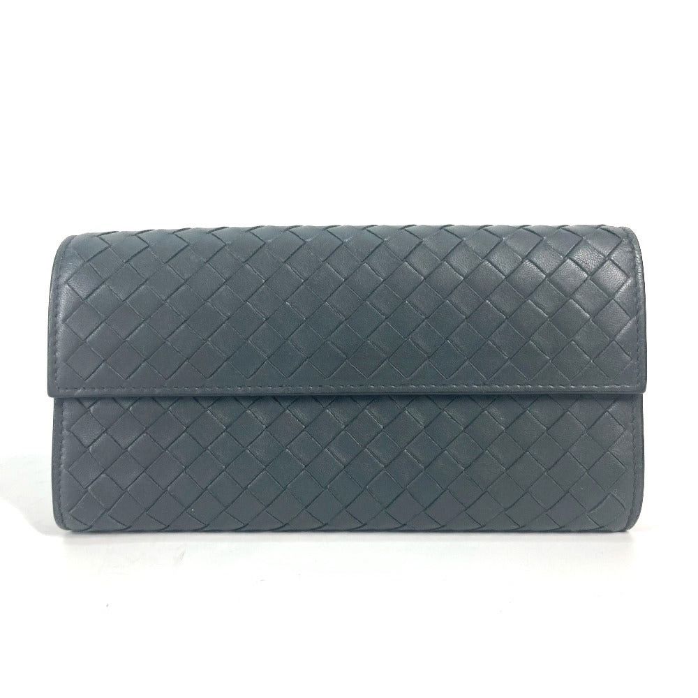 Bottega Veneta Bottega Veneta Long Wallet Leather-Weaving Technique Flap Leather Men Size ONE SIZE - 1 Thumbnail
