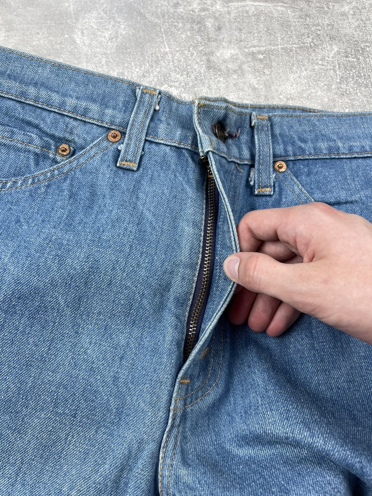 Levi's × Levi's Vintage Clothing × Vintage Levi’s 505 XX Vintage 90s Faded Jeans For Japanese Size US 31 - 11 Thumbnail