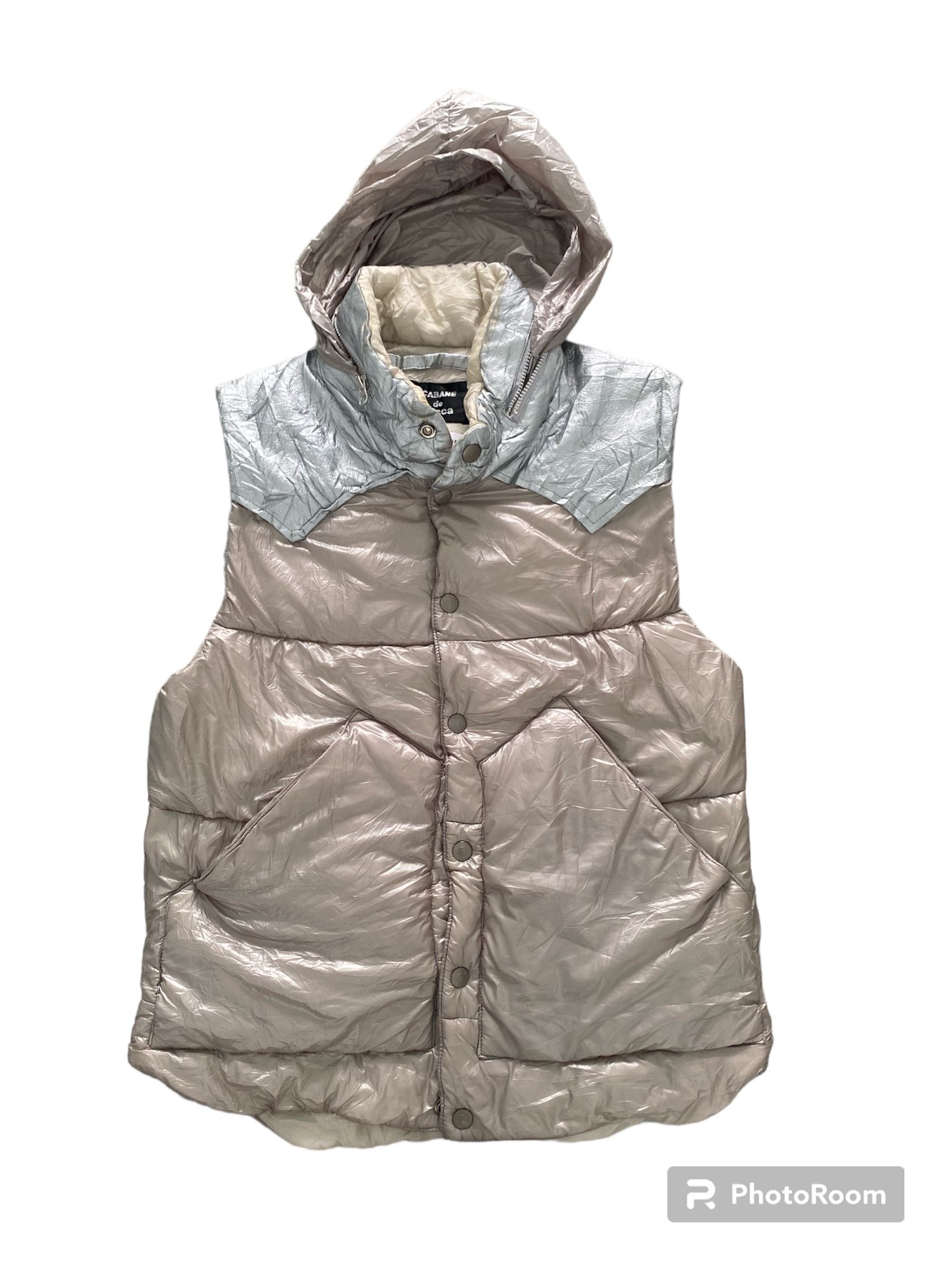 CABANE de ZUCCa Vintage Cabane De Zucca Puffer Down Vest by Issey Miyake Size US S / EU 44-46 / 1 - 4 Thumbnail