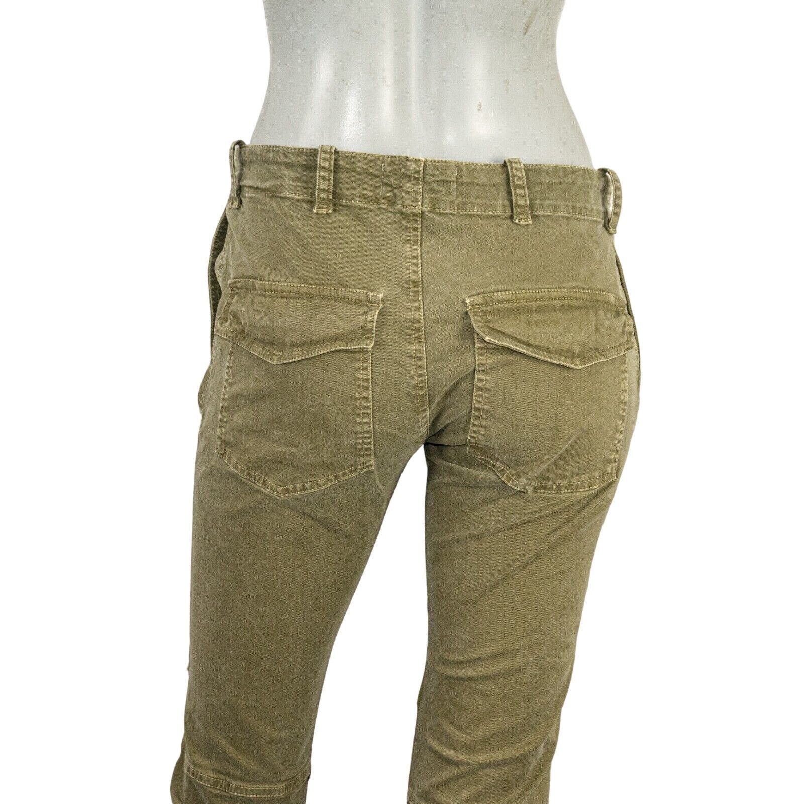 Nili Lotan NILI LOTAN French Military Ankle Zip Pants olive green Size 26" / US 2 / IT 38 - 13 Thumbnail