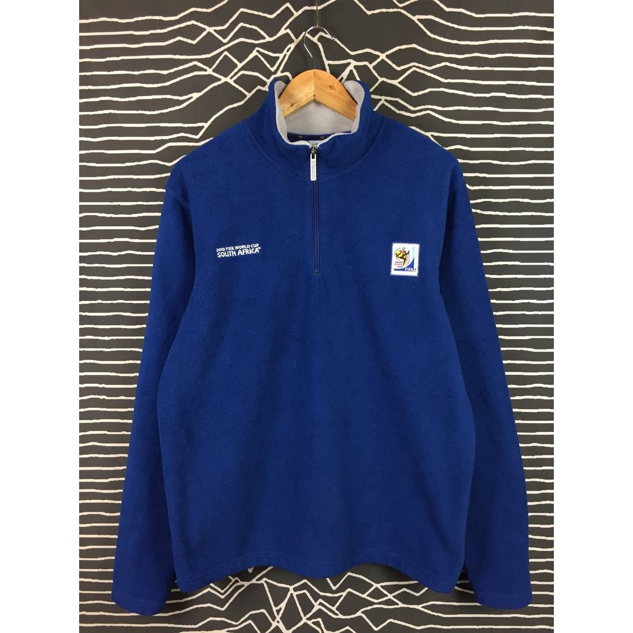 Vintage Vtg 2010 Fifa World Cup South Africa Fleece Jacket Size US M / EU 48-50 / 2 - 1 Thumbnail