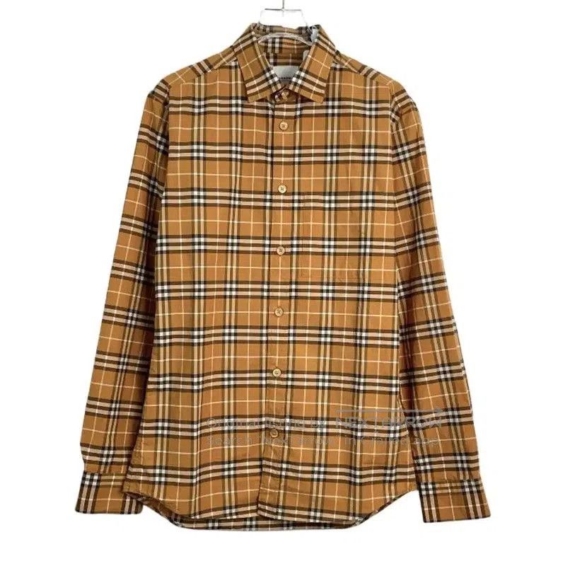 Burberry Burberry Yellow Cotton Long Sleeve Shirt. Size XS / US 0-2 / IT 36-38 - 1 Thumbnail