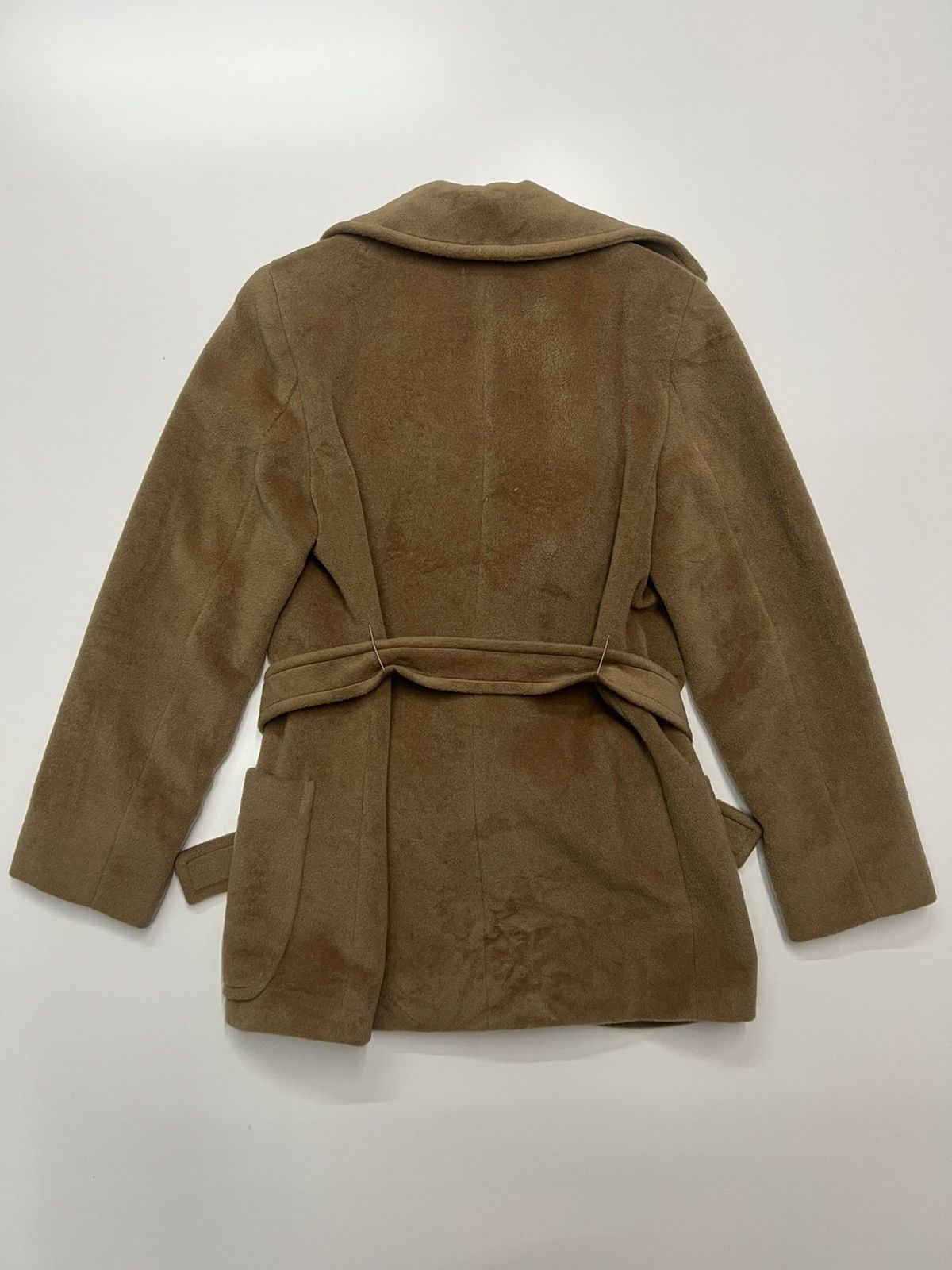 Max Mara 🔥MAXMARA DOUBLE BREAST COAT WITH BELT Size S / US 4 / IT 40 - 9 Thumbnail