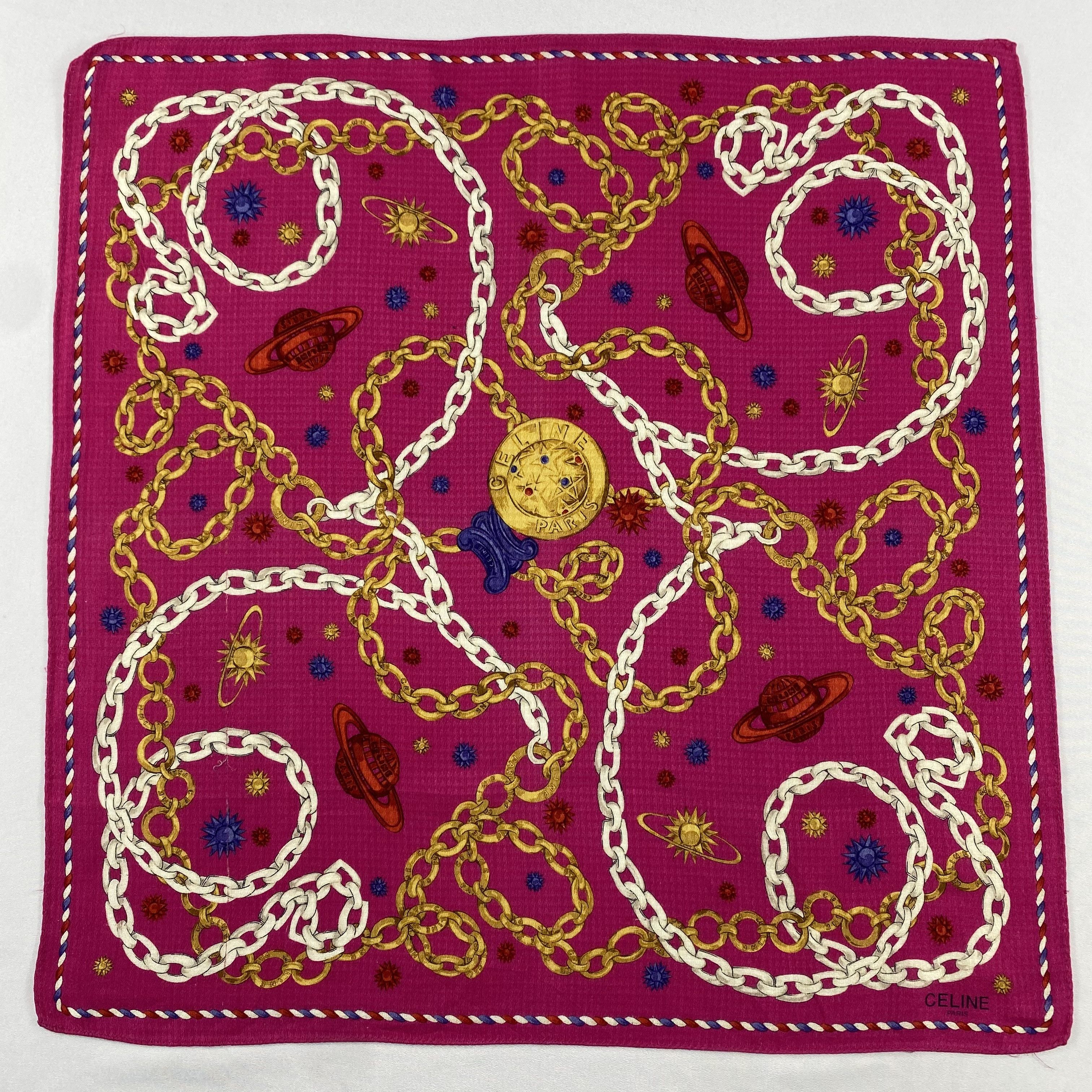 Celine Celine Handkerchief / Bandana / Neckerchief C890 Size ONE SIZE - 3 Thumbnail