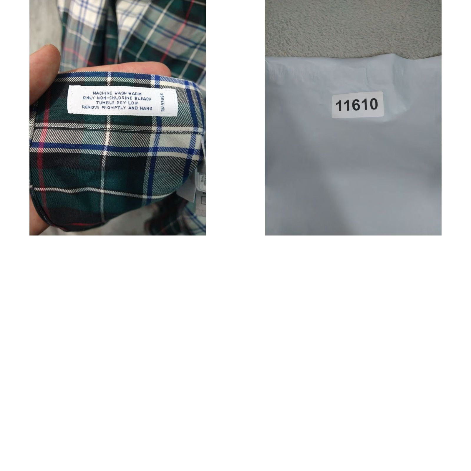 Brooks Brothers Brooks Brothers Non-Iron Long Sleeve Button-Up Shirt Mens Large Green Plaid Classic 346 Size US L / EU 52-54 / 3 - 8 Thumbnail