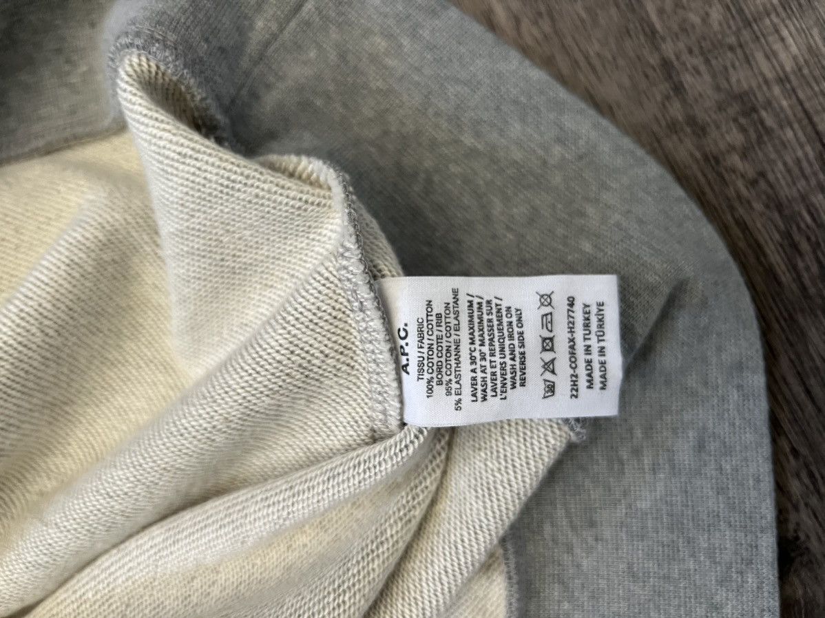A.P.C. A.P.C logo sweatshirt Size US XL / EU 56 / 4 - 4 Thumbnail
