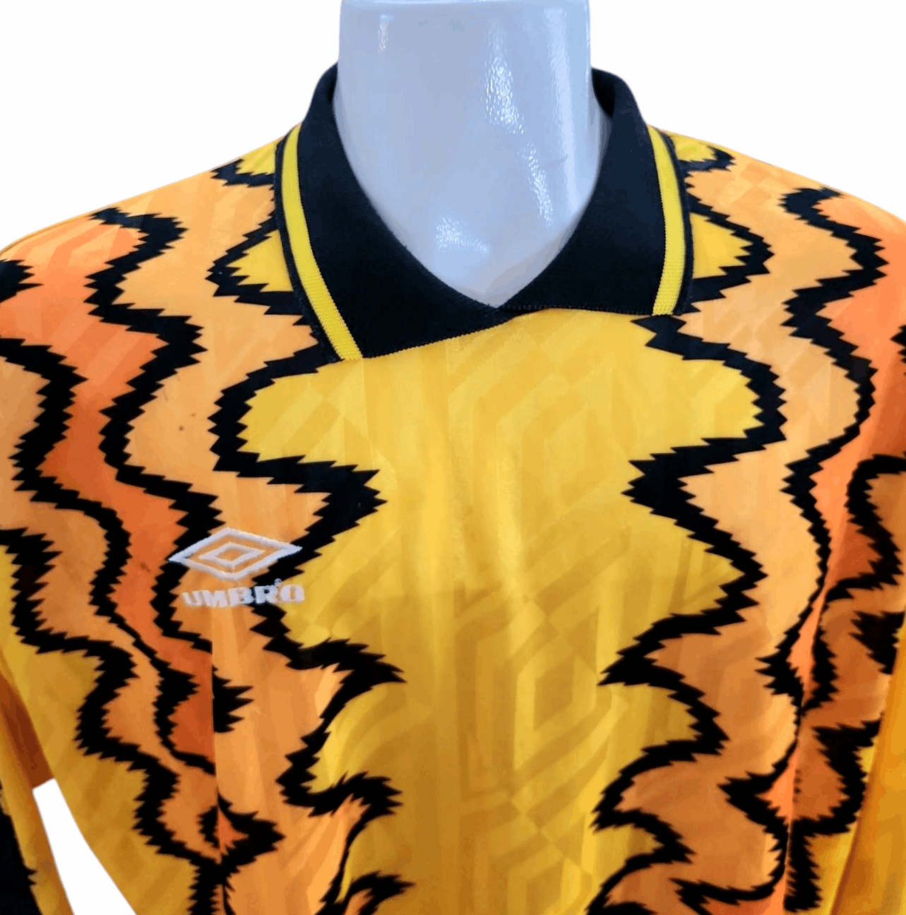 Umbro × Vintage Umbro Rare True Vintage Soccer Jersey 90s goalkeeper templat Size US XL / EU 56 / 4 - 2 Thumbnail