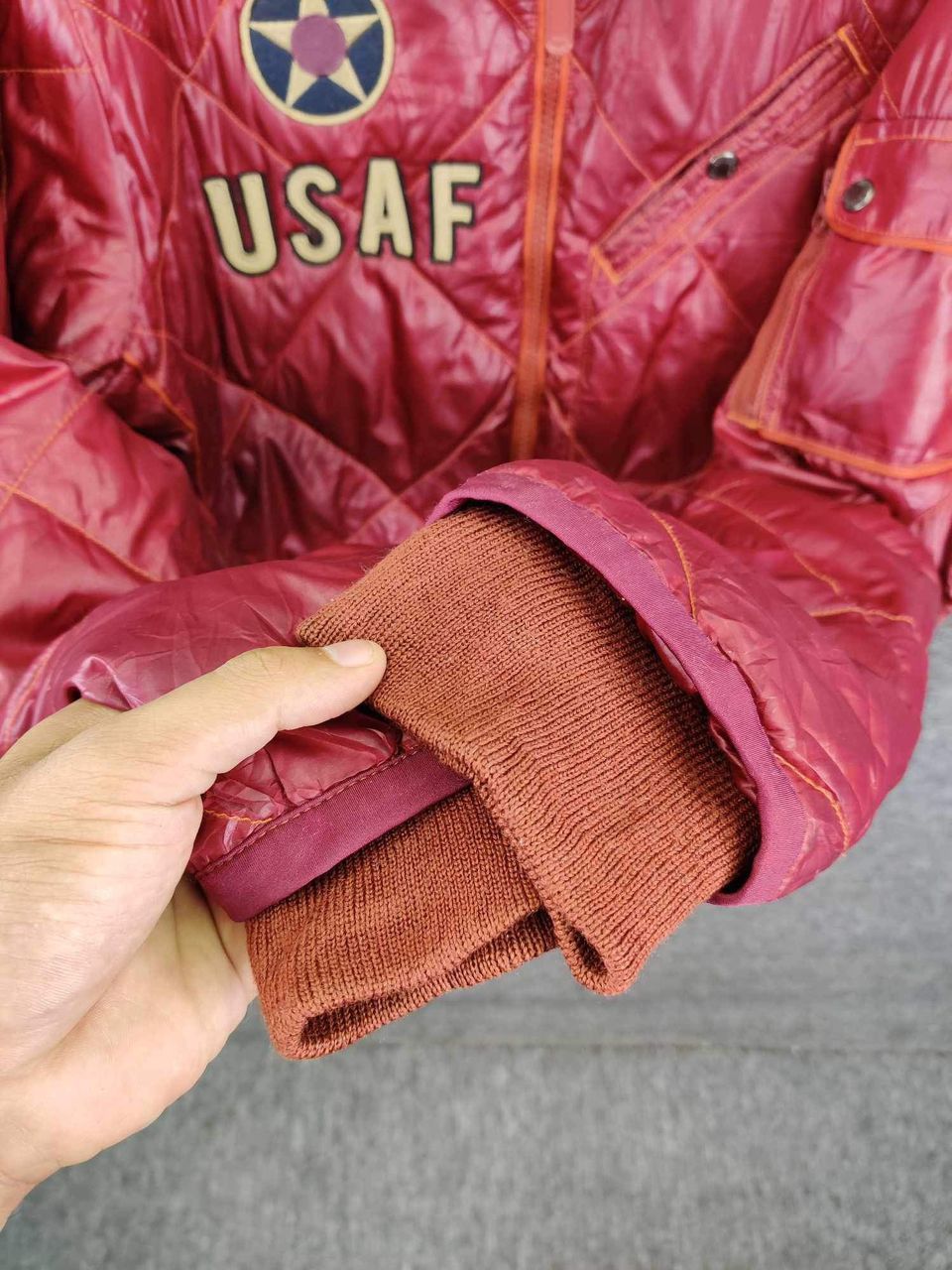 Avirex Vintage Avirex USAF Military Quilted Jacket Size US XL / EU 56 / 4 - 16 Thumbnail