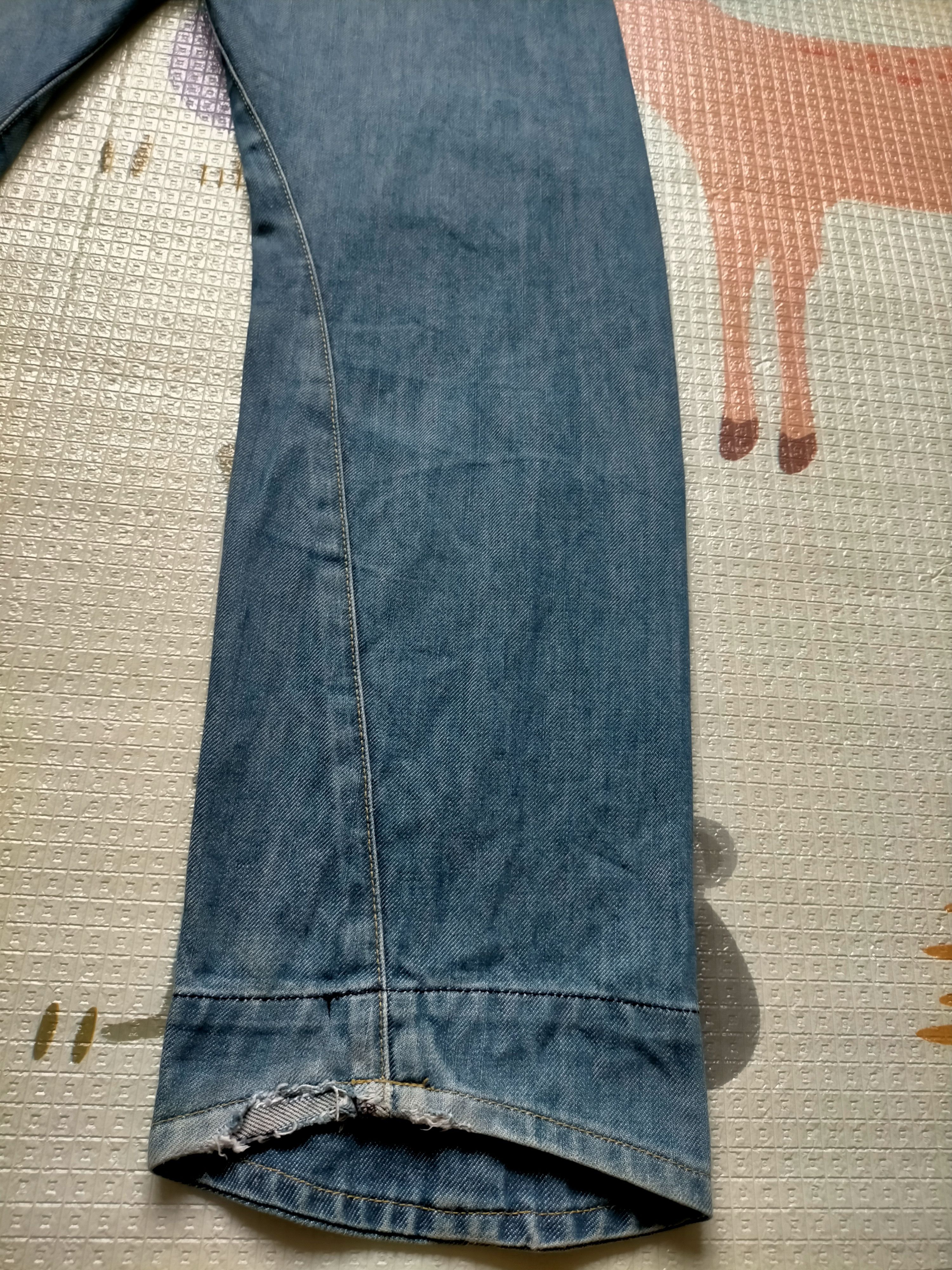 Levi's 2000s Levis Engineered Twist Leg Rusty Denim Size US 29 - 14 Thumbnail