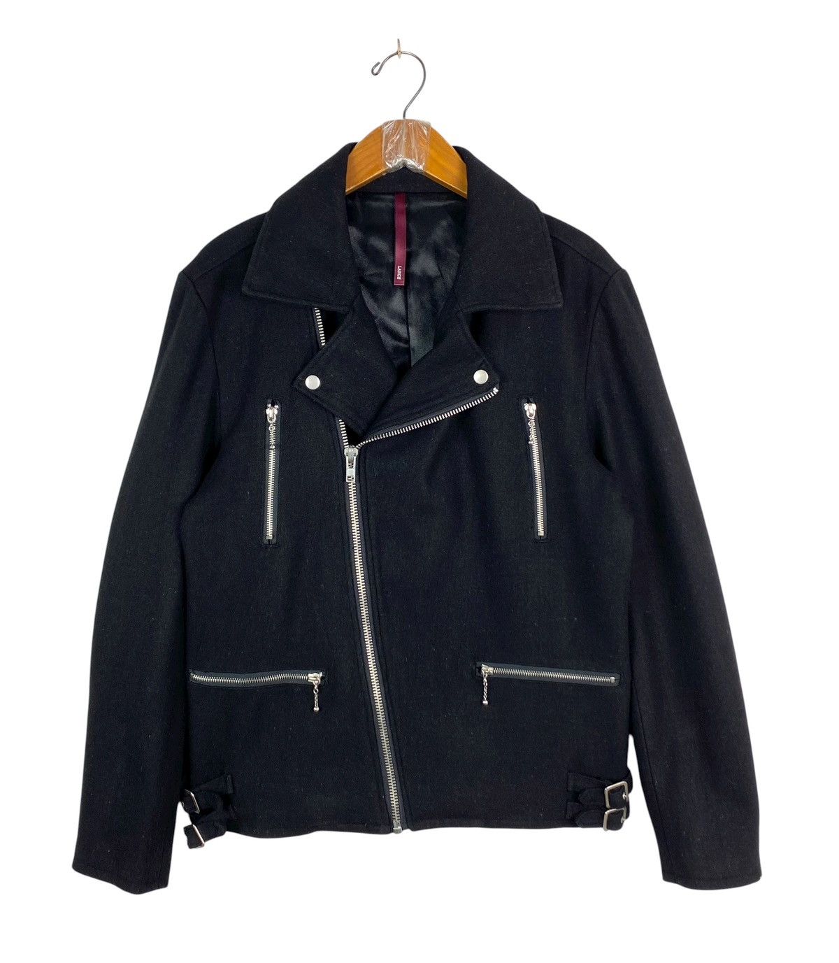 Japanese Brand Japanese Hikari Shoji Seditionaries Double Collar Wool Jacke Size L / US 10 / IT 46 - 1 Thumbnail