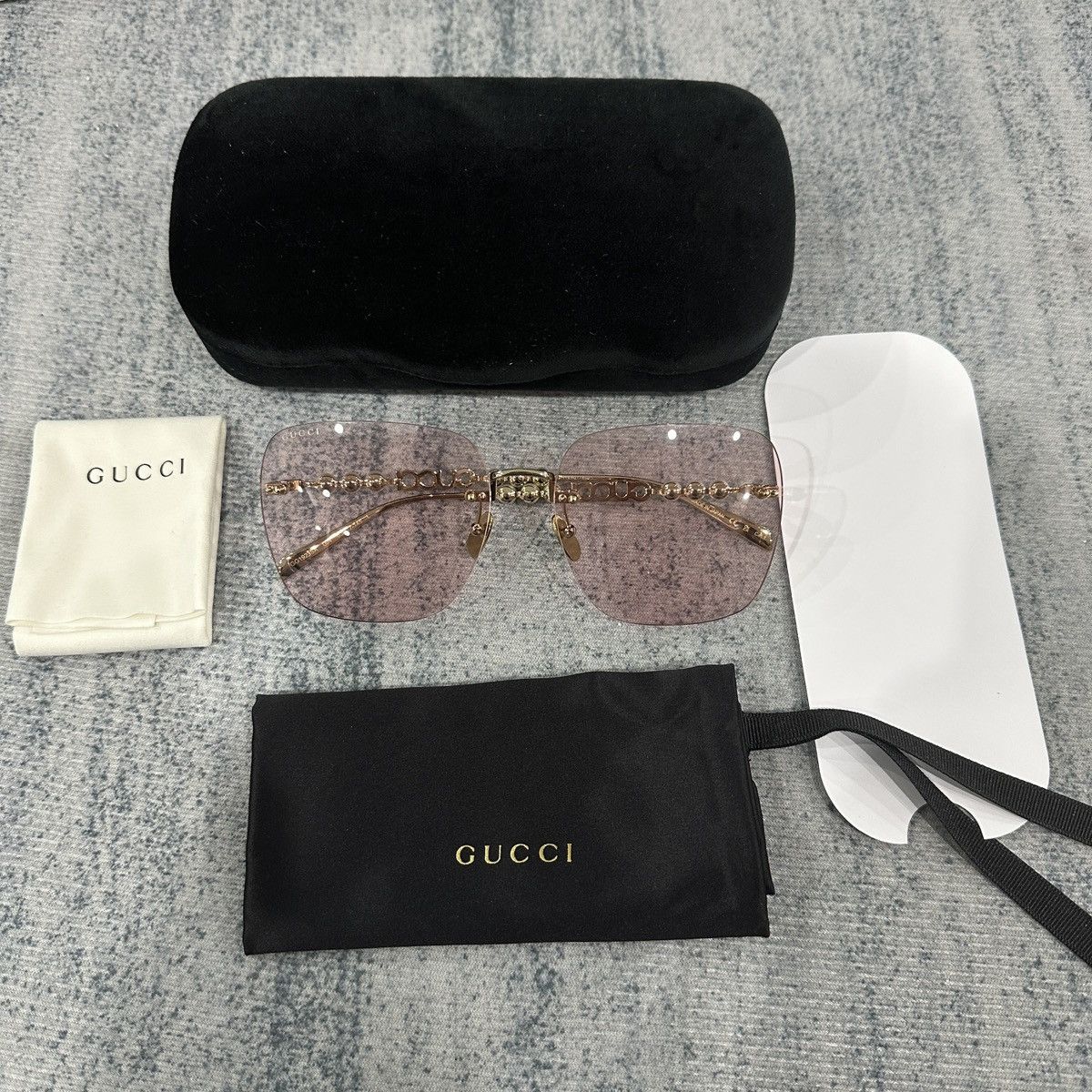 Gucci GUCCI GG1923SA 004 SUNGLASSES Size ONE SIZE - 2 Thumbnail