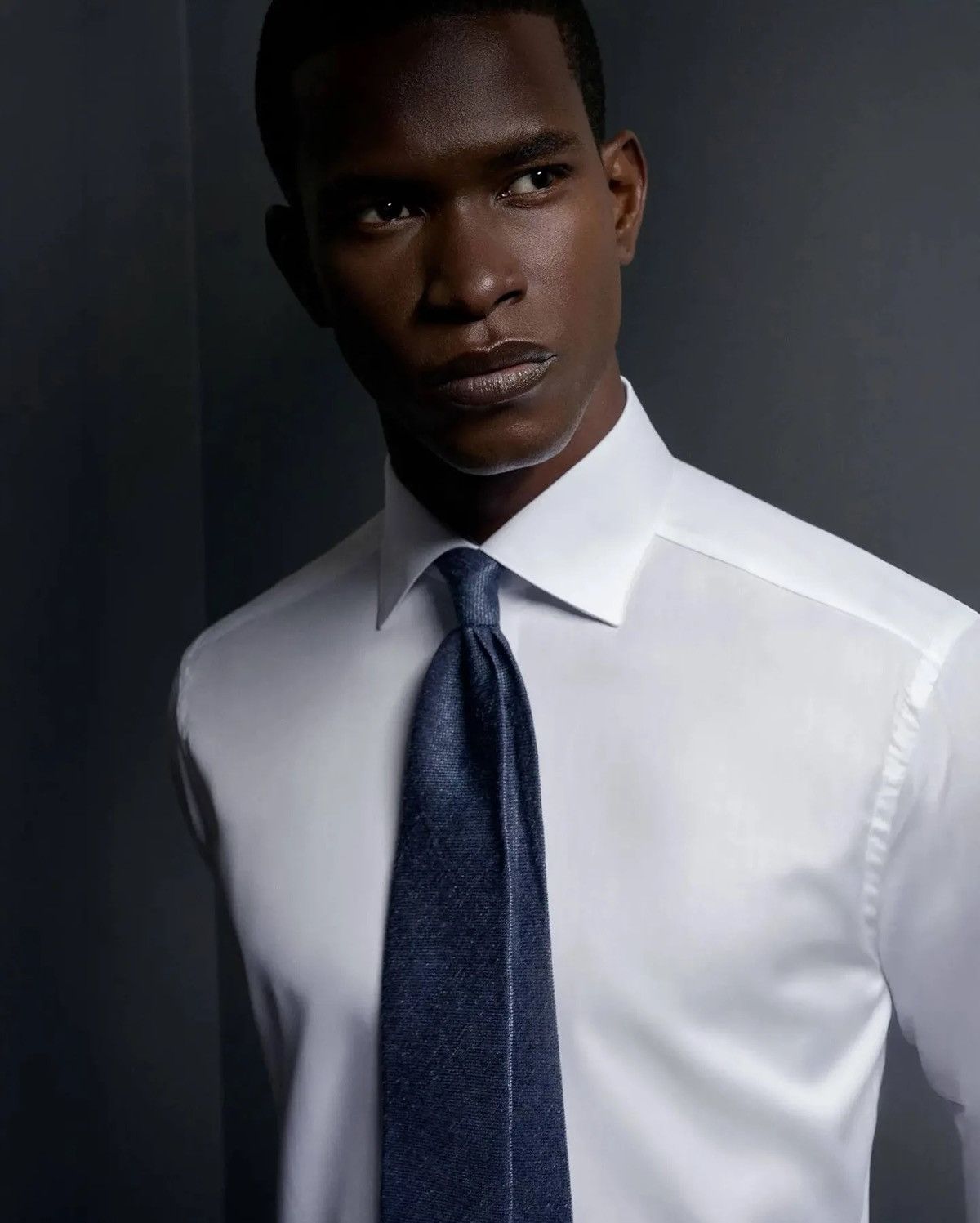 Eton Eton Signature Twill White Dress Shirt- Slim Fit Size US S / EU 44-46 / 1 - 5 Thumbnail