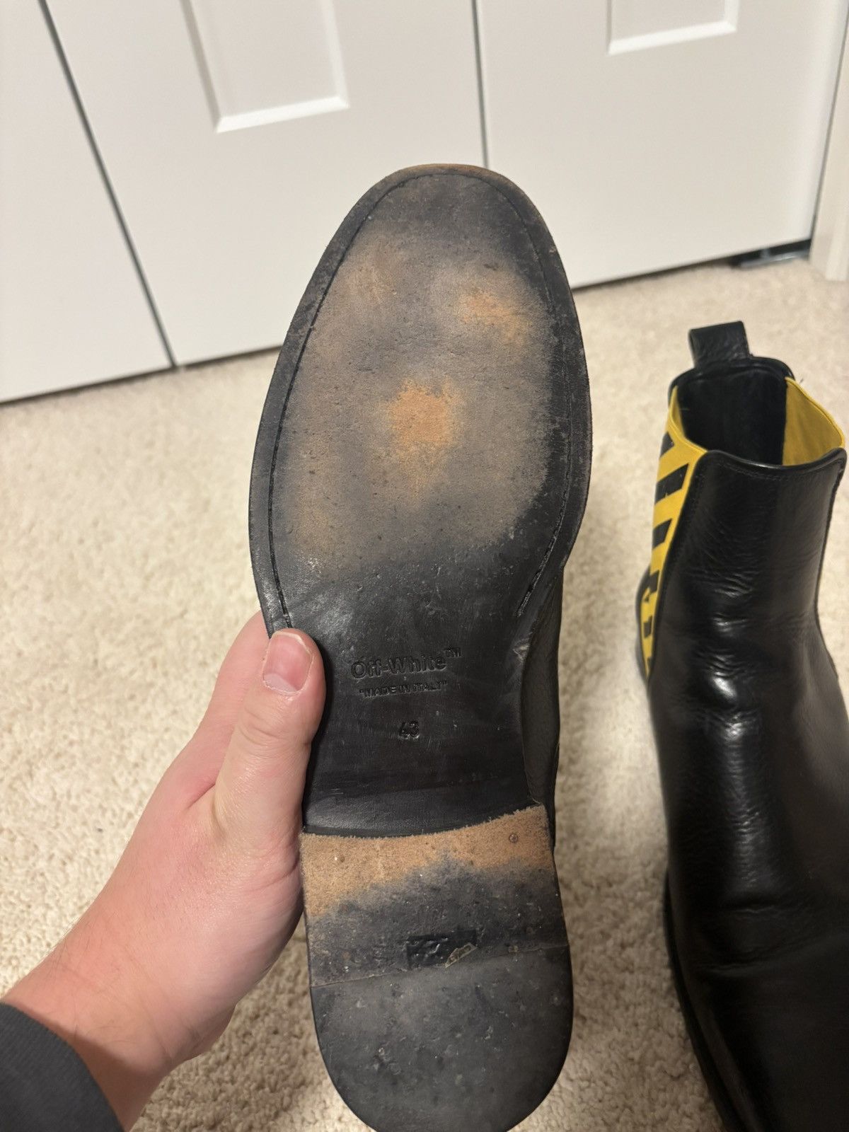 Off-White Chelsea Boot Size US 10 / EU 43 - 4 Thumbnail