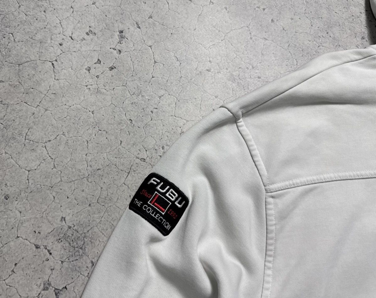 Fubu Fubu 05 Rap Hoodie White Size XL Size US XL / EU 56 / 4 - 9 Thumbnail