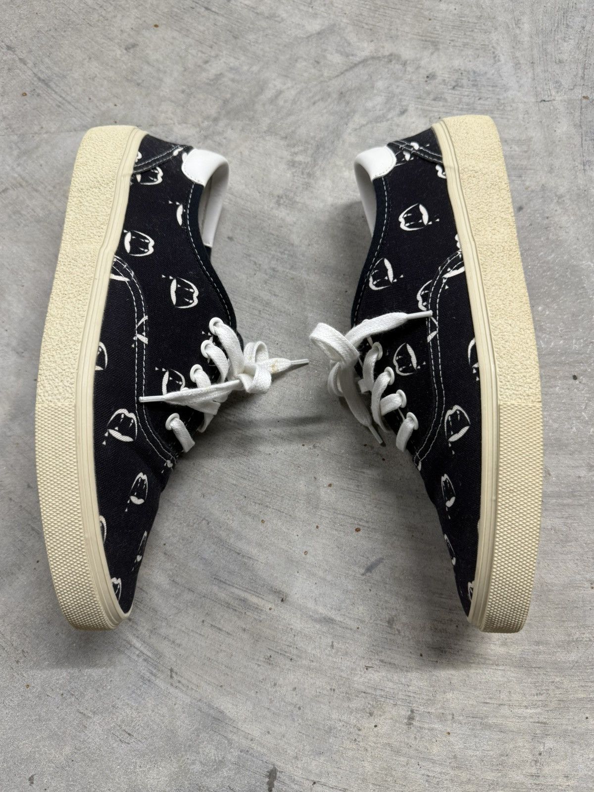 Saint Laurent Paris Saint Laurent S/S14 Blood Luster Skate Sneakers Size US 10.5 / EU 43-44 - 5 Thumbnail
