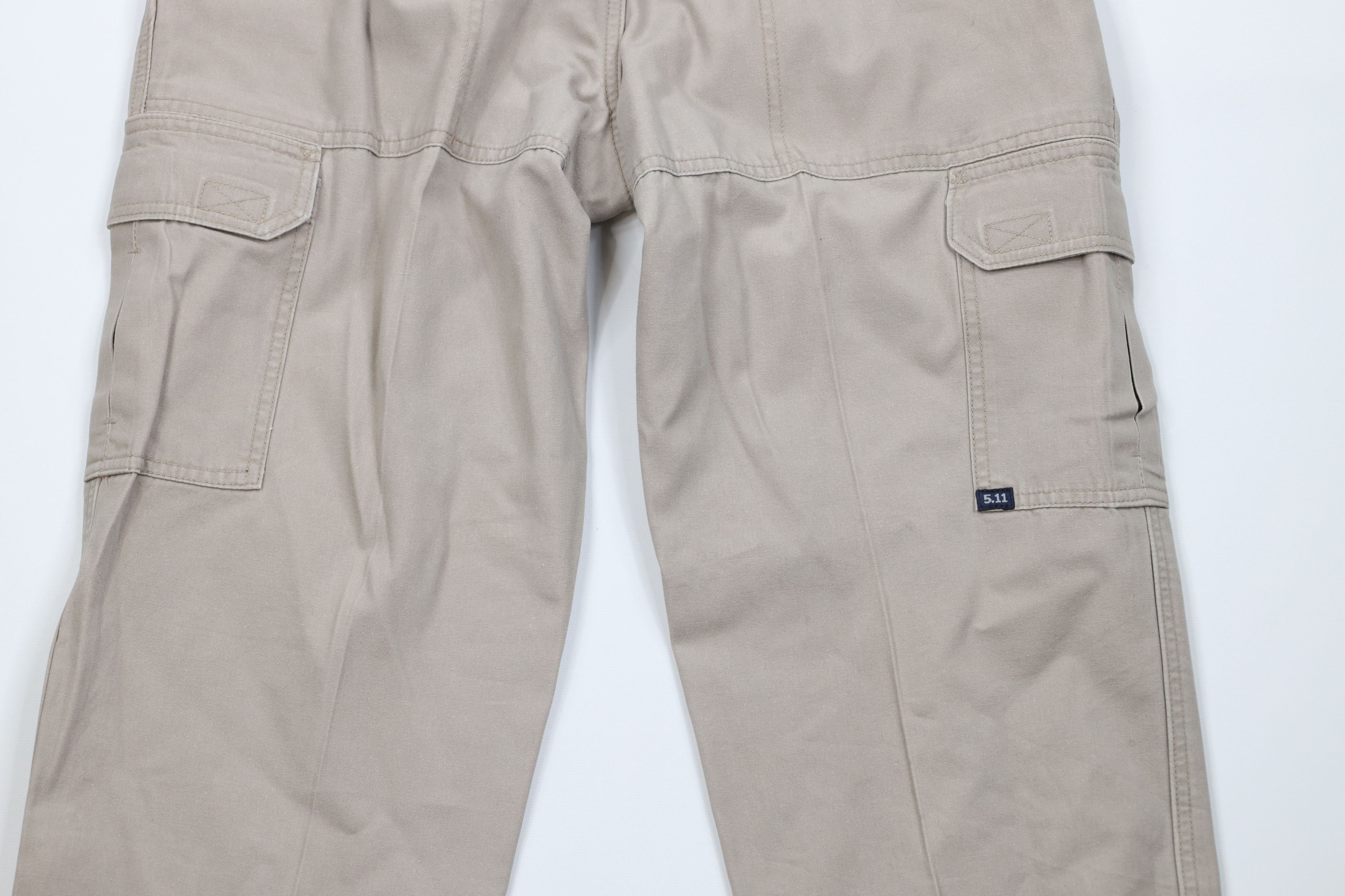 Vintage 5.11 Tactical Series Double Knee Uniform Cargo Pants Beige Size 30" / US 8 / IT 44 - 13 Thumbnail