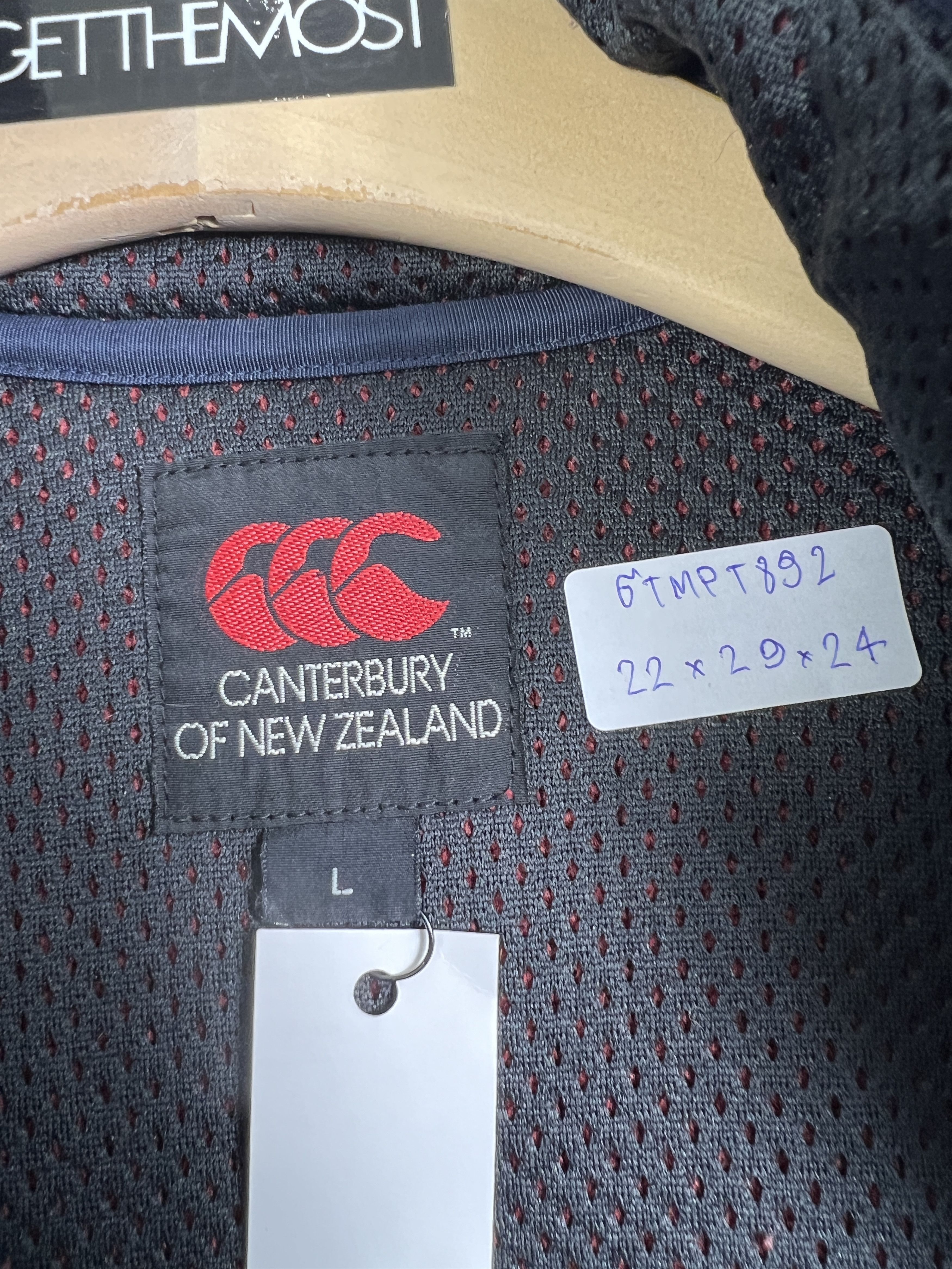 Canterbury of New Zealand Canterbury of New Zealand Fleece Jacket (L) GTMPT892 Size US L / EU 52-54 / 3 - 2 Thumbnail