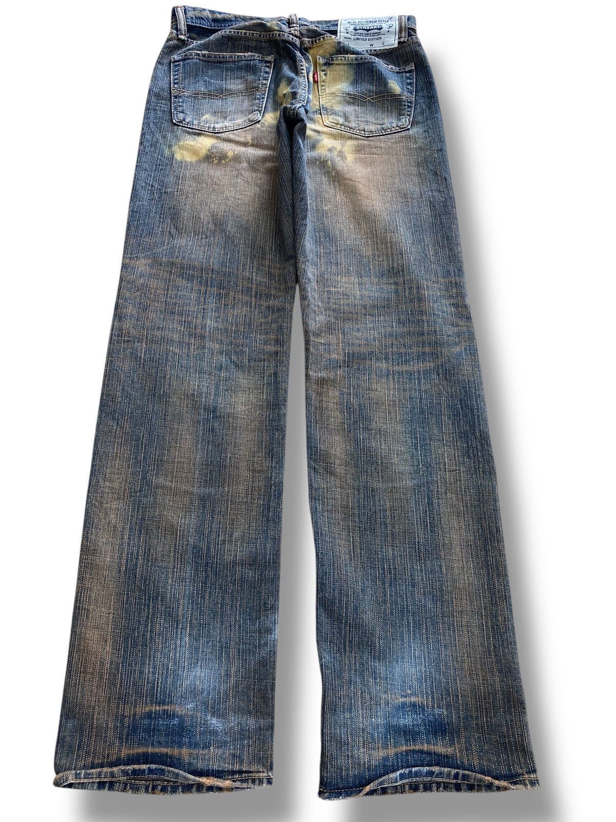Japanese Brand Japanese Brand GLHEART Rusty Wash Loose Jeans Size US 31 - 3 Thumbnail