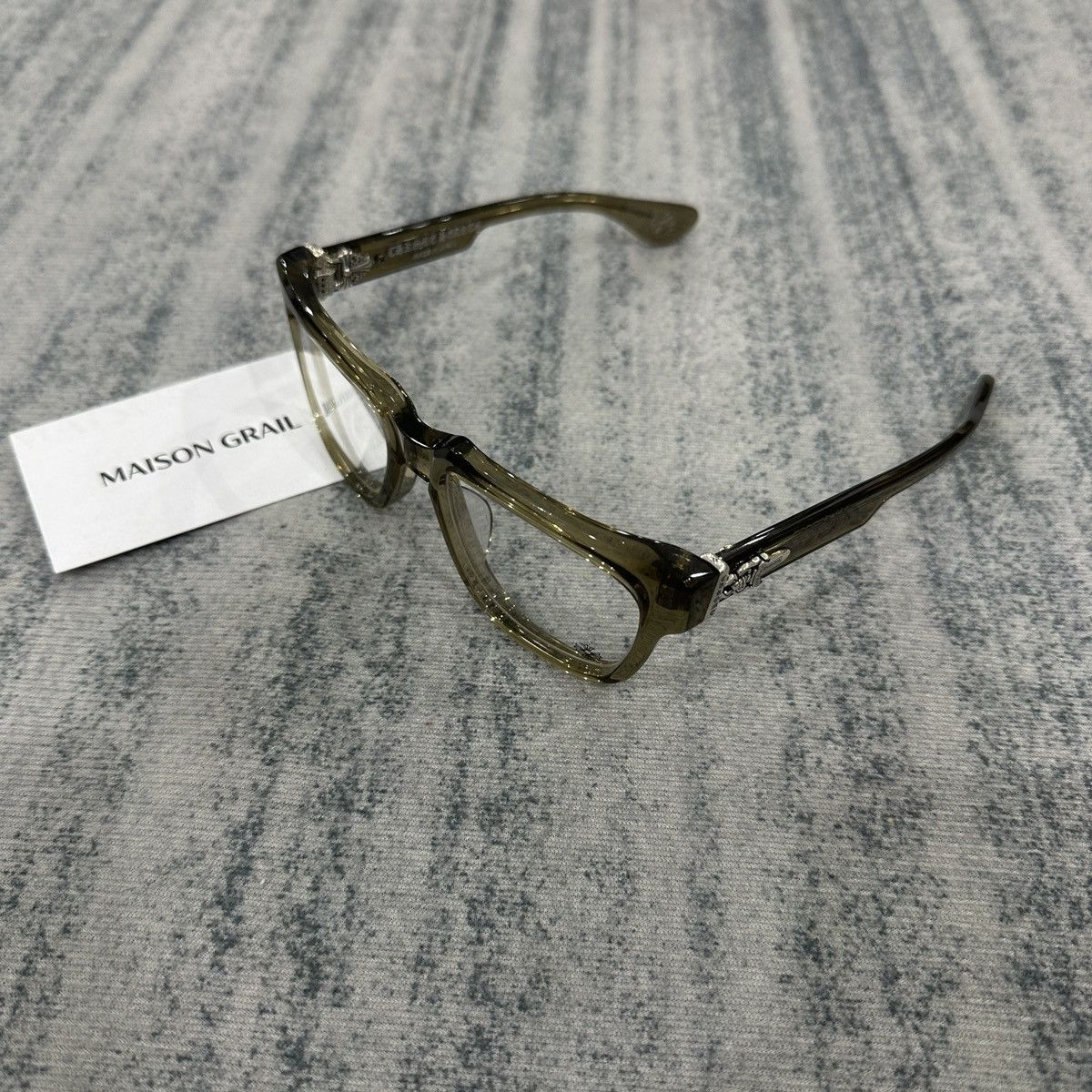 Chrome Hearts CHROME HEARTS BOX OFFICER ARMY EYEGLASSES Size ONE SIZE - 2 Thumbnail