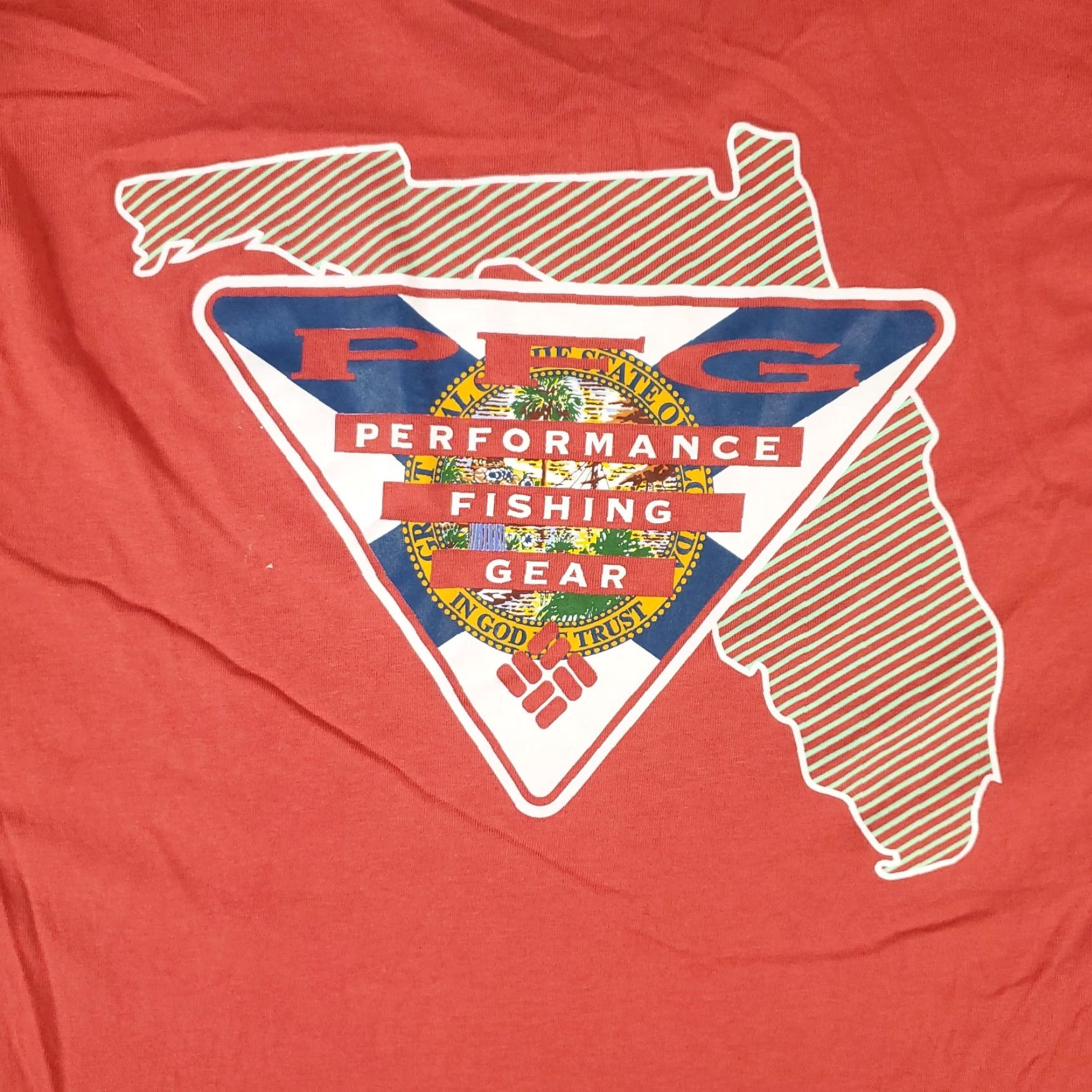 Vintage Columbia T-Shirt Mens L Red Crew Neck Short Sleeve Logo Casual All Seasons, Sports, Classic, Modern, 90s? Wait. Size US L / EU 52-54 / 3 - 6 Thumbnail
