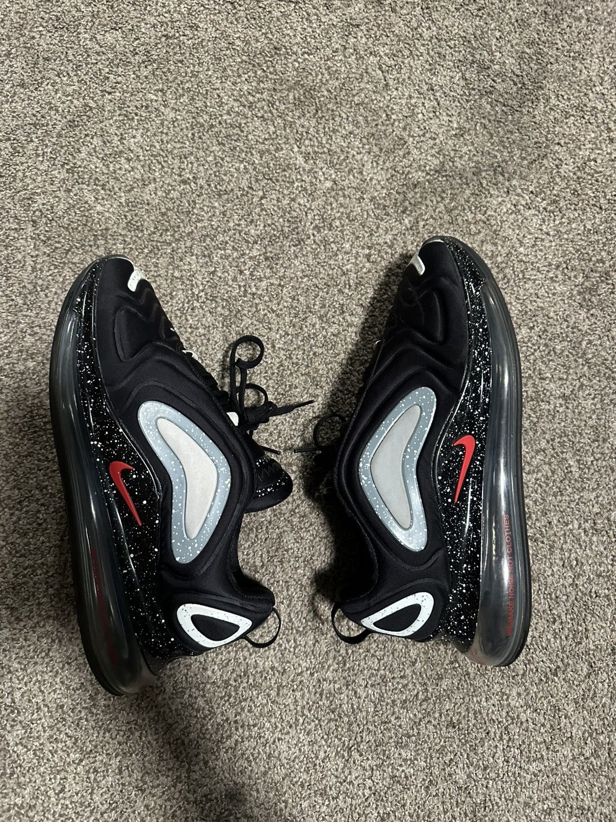 Undercover Nike Air Max 720 x UNDERCOVER Black/University Red – Size 10 Size US 10 / EU 43 - 1 Thumbnail