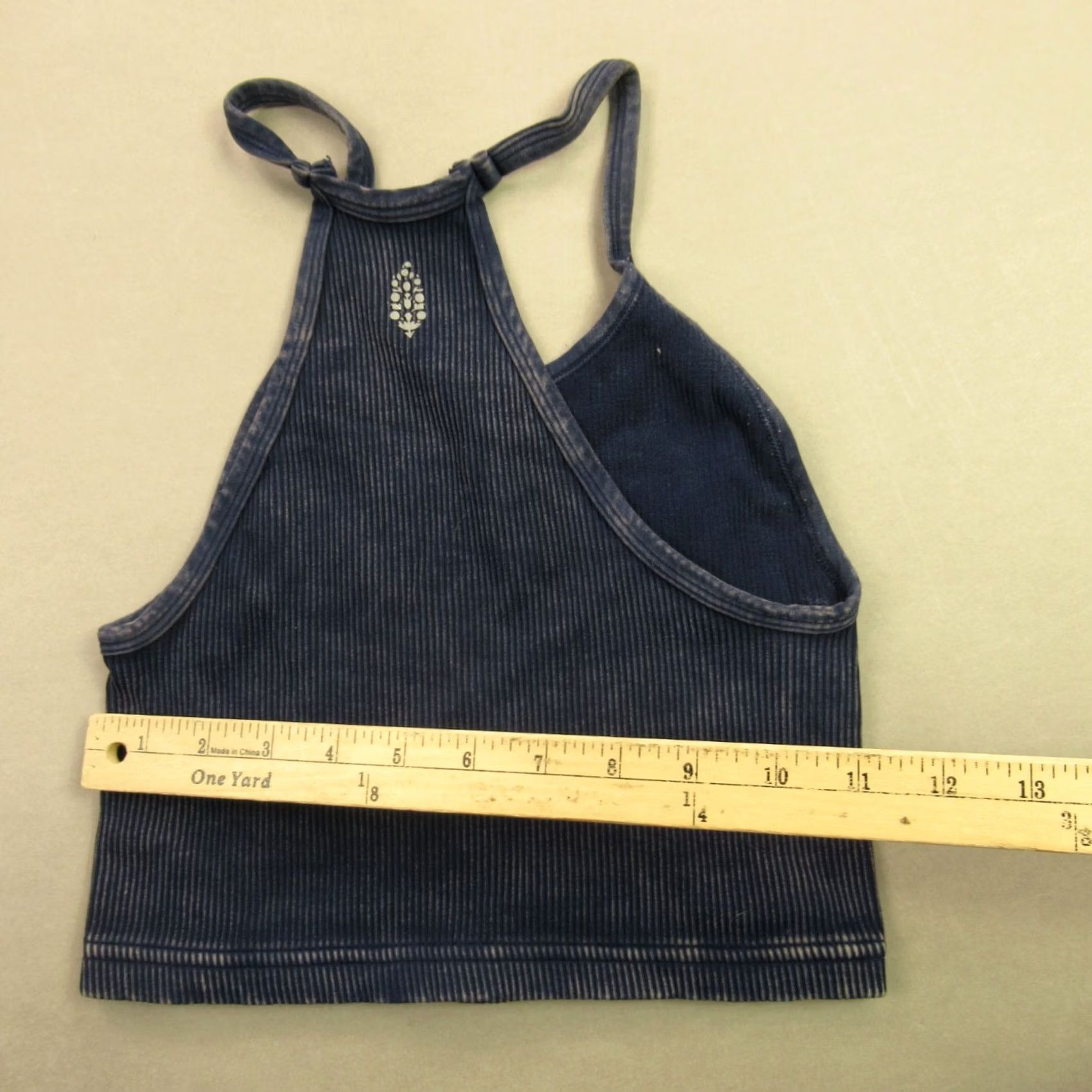 Free People Free People Shirt Womens XS Blue Sleeveless Crew Neck Lightweight Pullover Size XS / US 0-2 / IT 36-38 - 5 Thumbnail