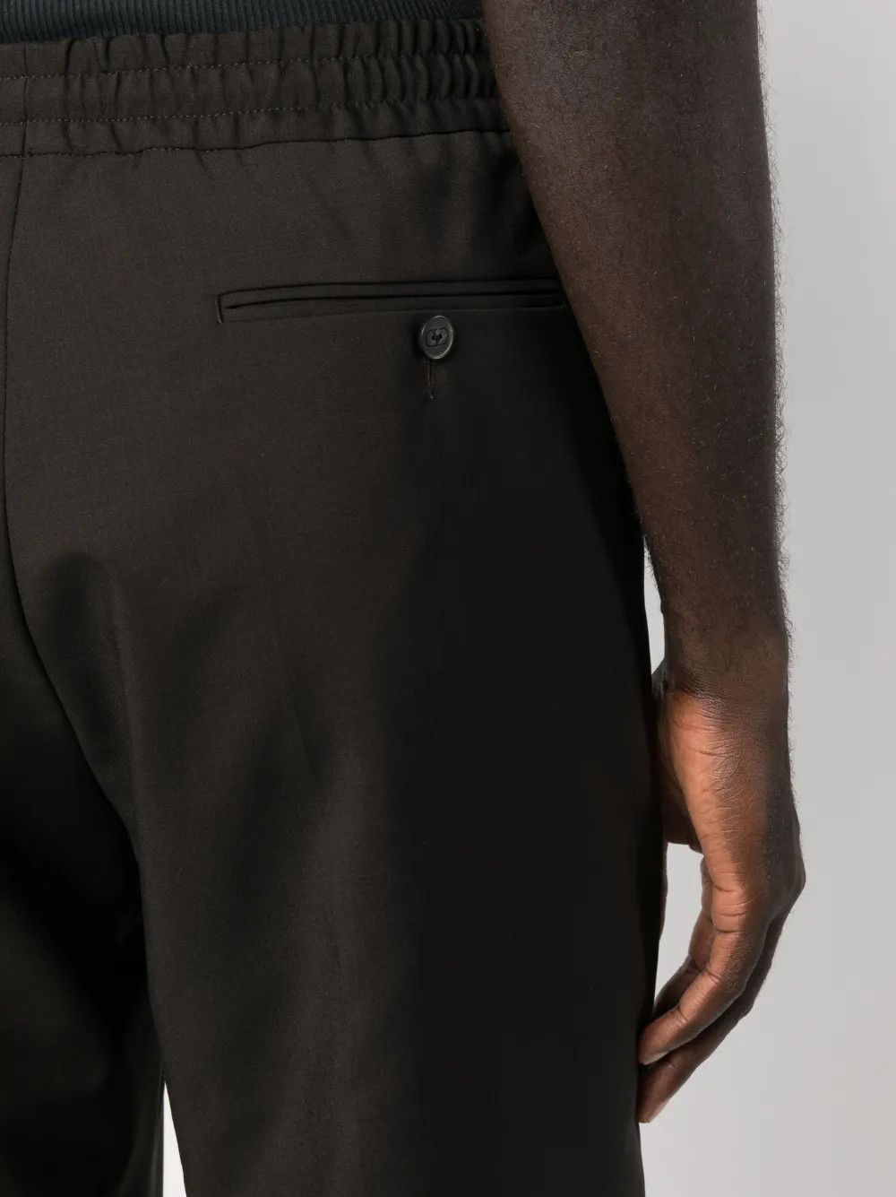 Valentino o1y0525 Logo Jogger & Sweatpant in Dark Brown Size US 36 / EU 52 - 3 Thumbnail
