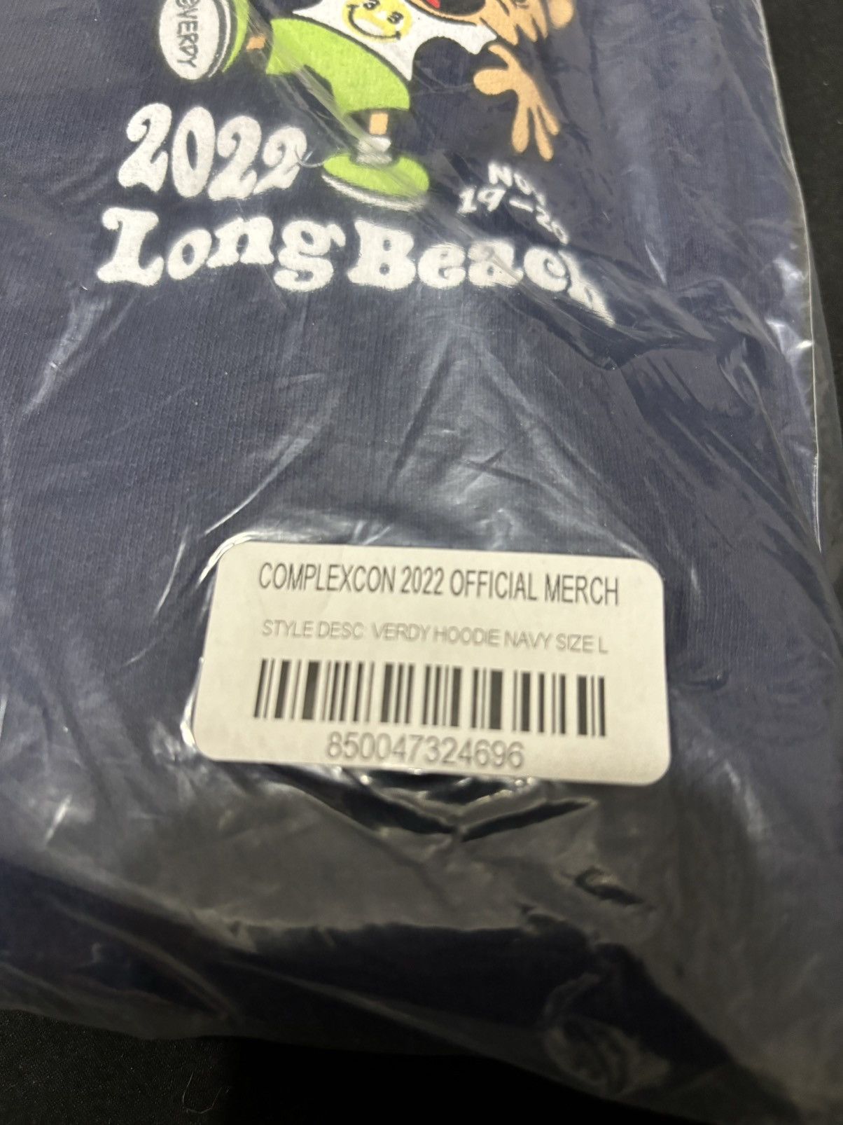 Complex × Designer DS SEALED Complexcon x Verdy Hoodie Navy size L Size US L / EU 52-54 / 3 - 2 Thumbnail