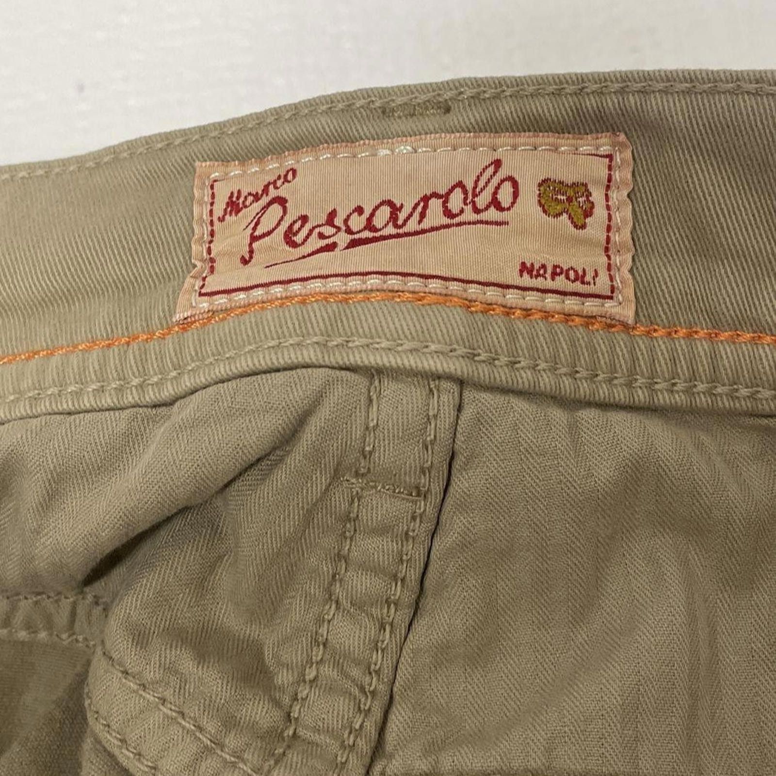 Marco Pescarolo MARCO PESCAROLO CASHMERE COTTON CHINO PANTS SIZE 36 US 52 IT Size 36R - 6 Thumbnail
