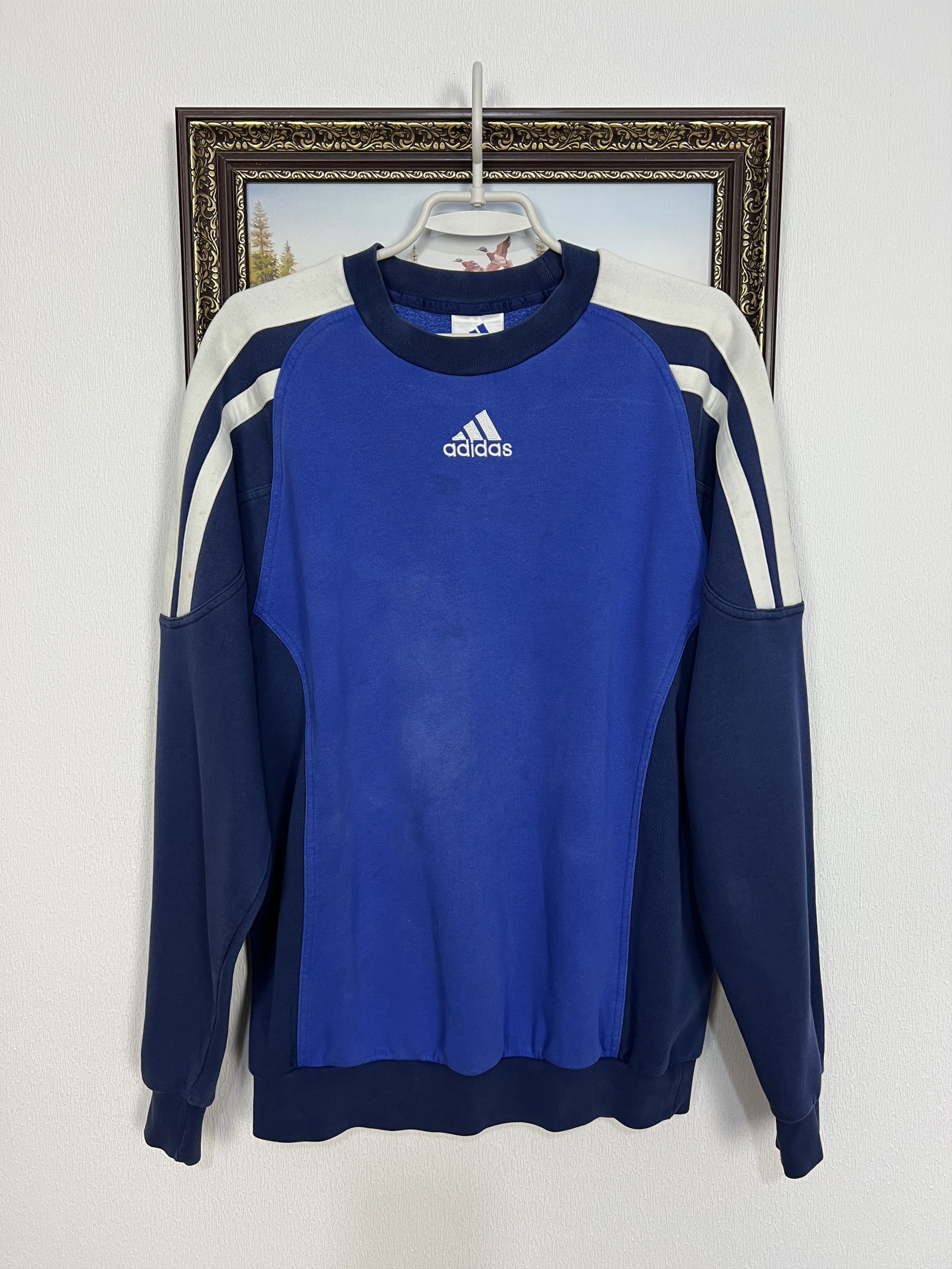 Adidas Brondby Football Sweatshirt Soccer Crewneck Track Top Size US M / EU 48-50 / 2 - 1 Thumbnail