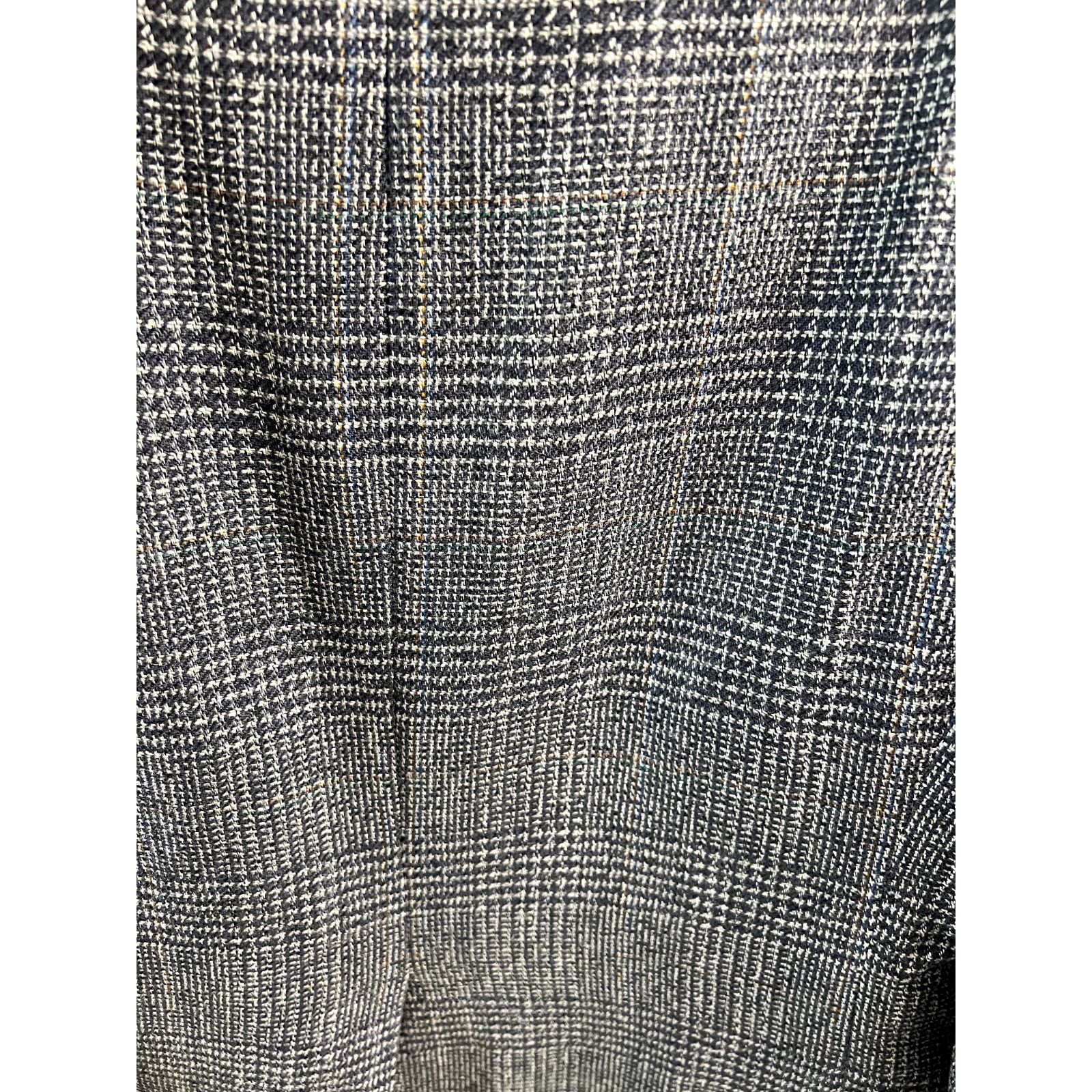 Bill Blass Bill Blass Vintage 80'S Brown Houndstooth Blazer Size 38R Size 38R - 2 Thumbnail