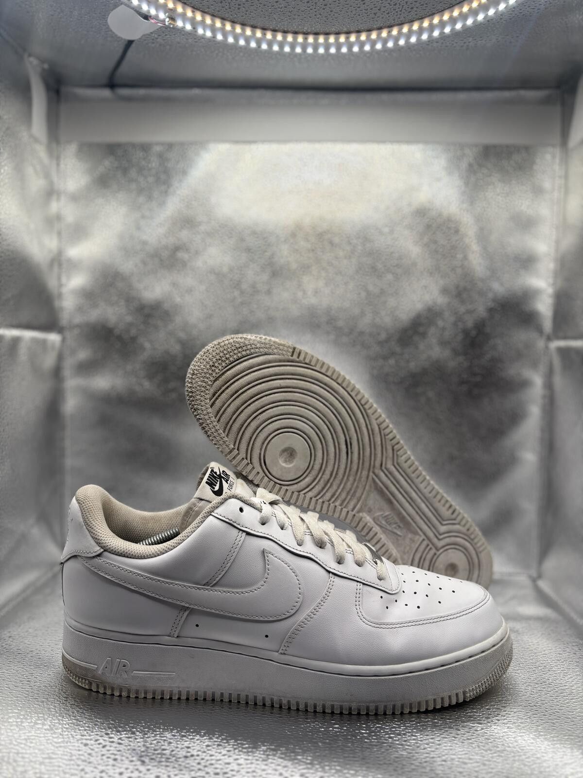 Nike Nike Air Force 1 low flyease white Size US 12 / EU 45 - 1 Thumbnail