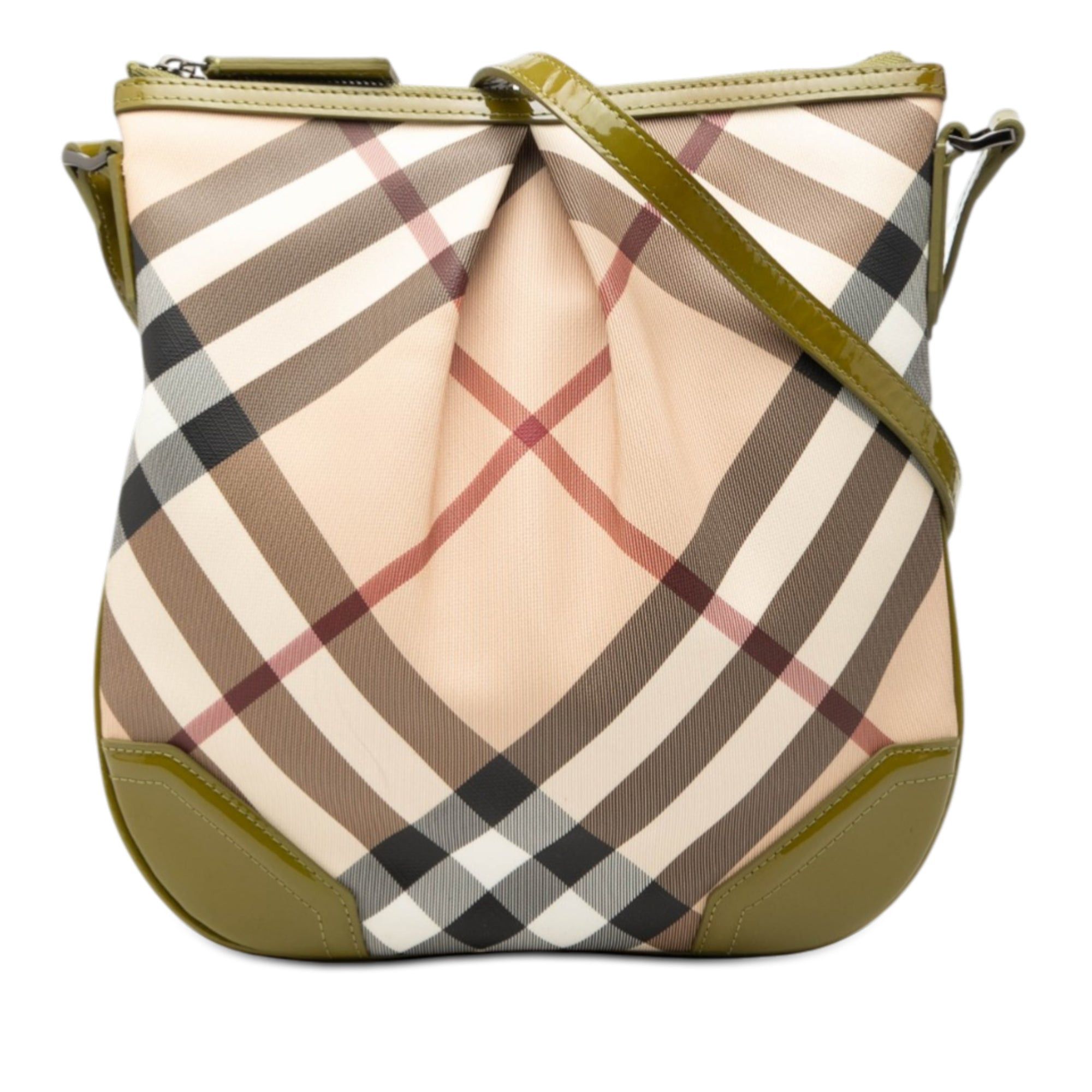 Burberry Supernova Check Coated Canvas Dryden Crossbody Size ONE SIZE - 1 Thumbnail