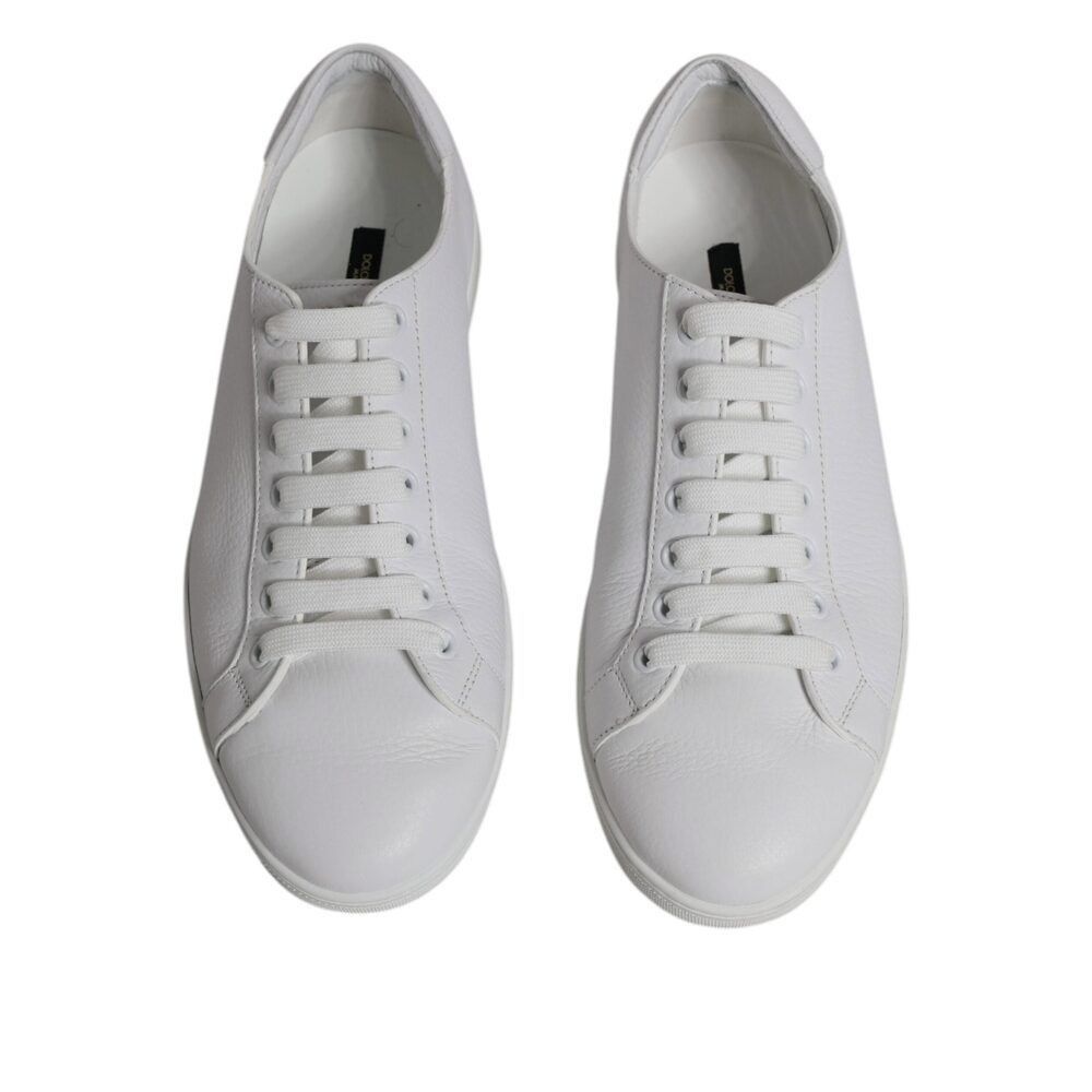 Dolce & Gabbana Dolce & Gabbana White Low Top Men Saint Tropez Sneakers Shoe Size US 12 / EU 45 - 5 Thumbnail