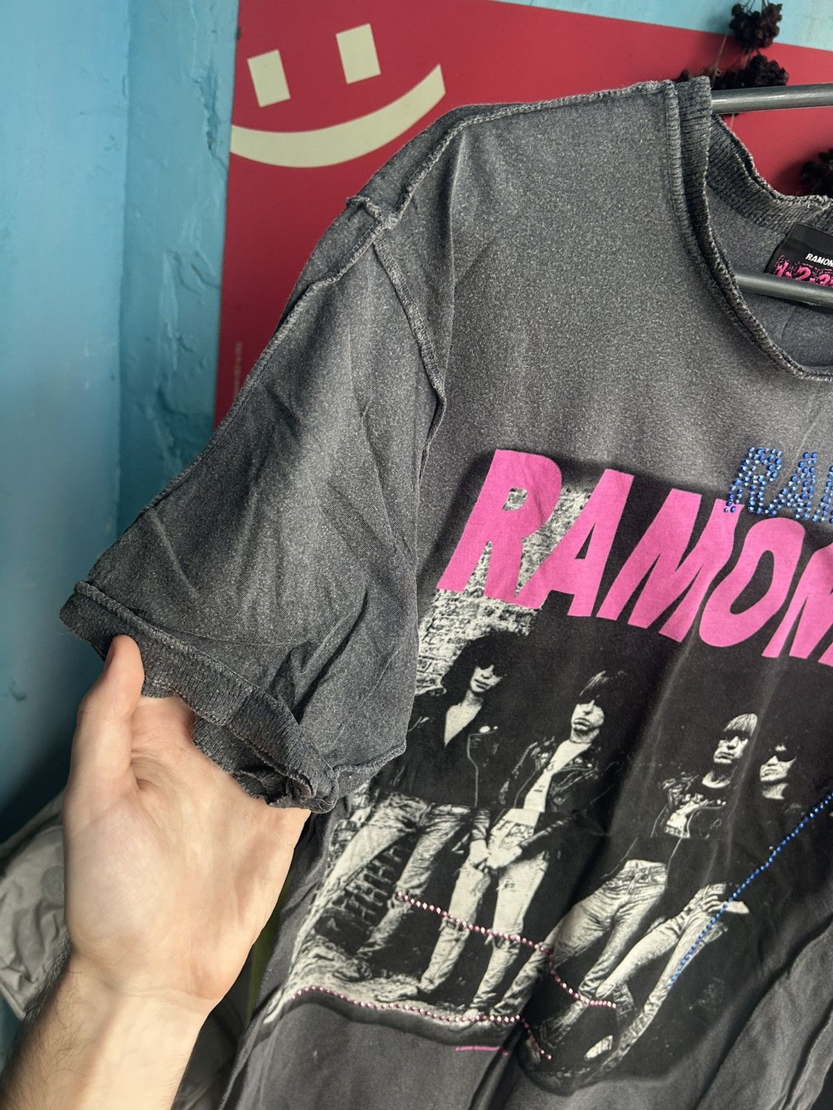 Band Tees × Vintage Vintage Ramones 2006 T-shirt Graphic Big Logo Print Size US L / EU 52-54 / 3 - 5 Thumbnail