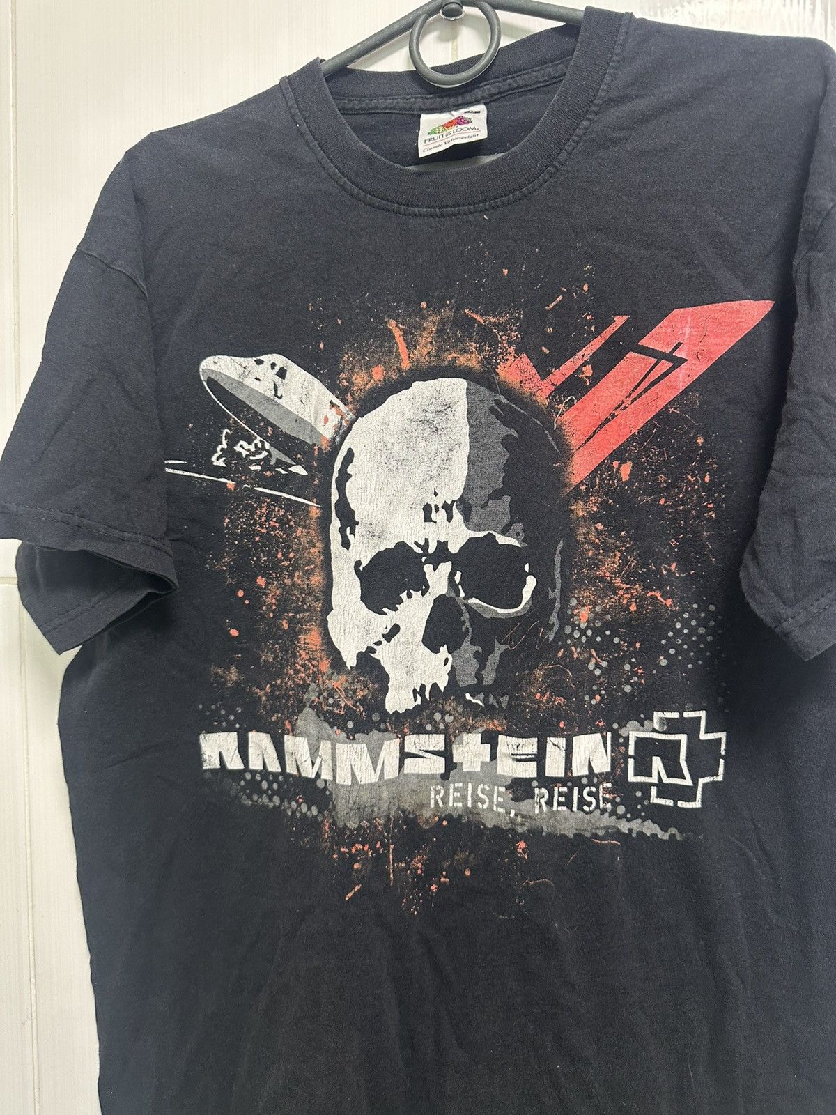 Band Tees × Vintage Rammstein reise tee big logo band t-shirt Size US M / EU 48-50 / 2 - 2 Thumbnail