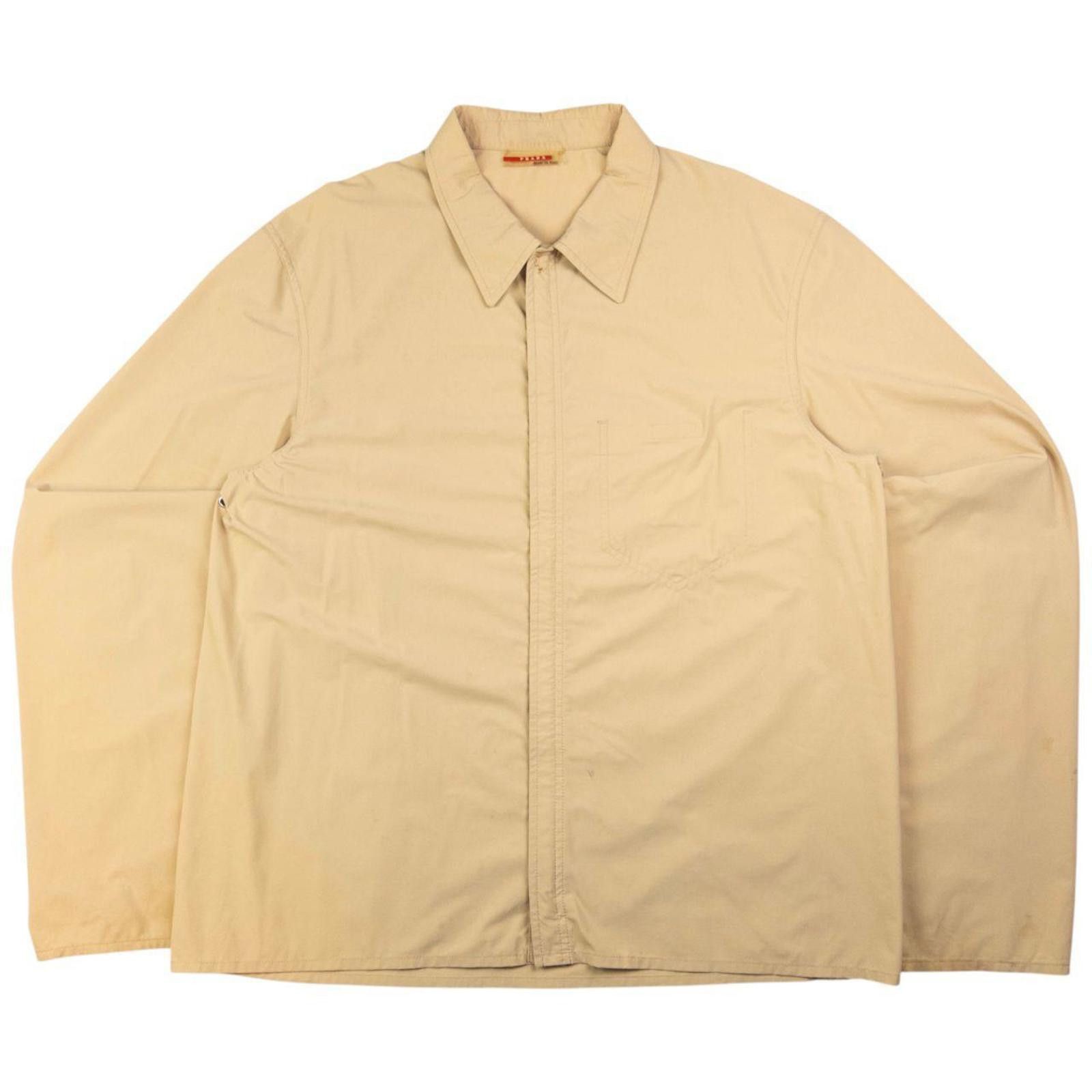 Prada Vintage Prada Sport Lightweight Zip Up Jacket Size L Size US L / EU 52-54 / 3 - 1 Thumbnail