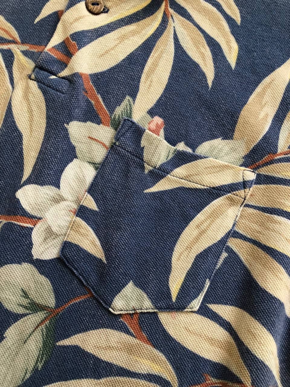 Polo Ralph Lauren Vintage Polo Ralph Lauren Custom Fit Flower Print Shirt Size US L / EU 52-54 / 3 - 4 Thumbnail