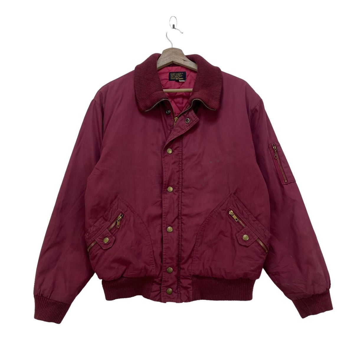 Big John 💥Japanese Brand Big John Bomber Flight Jacket Size US M / EU 48-50 / 2 - 1 Thumbnail