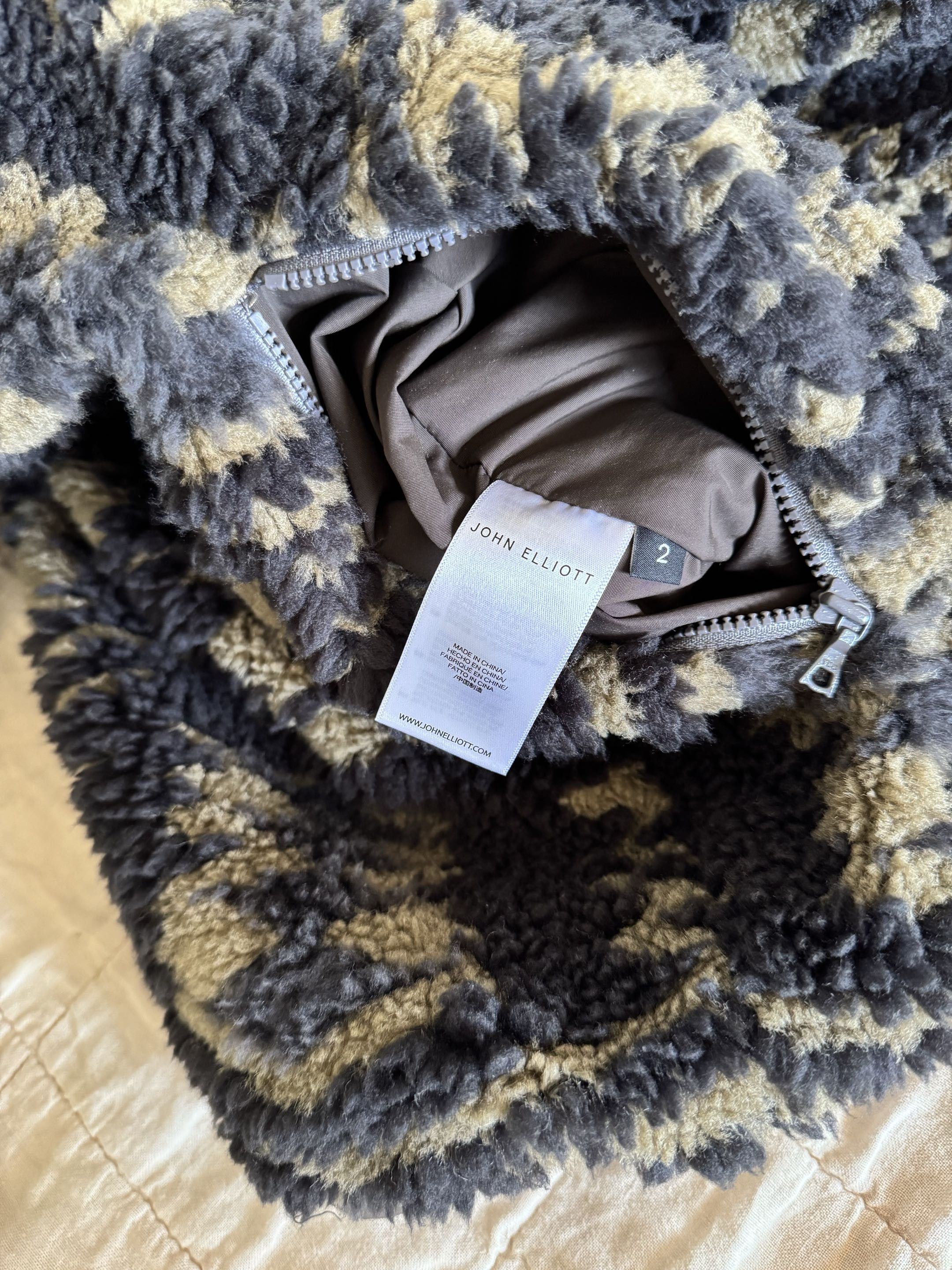 John Elliott Reversible Polar Fleece Full Zip Size US M / EU 48-50 / 2 - 5 Thumbnail