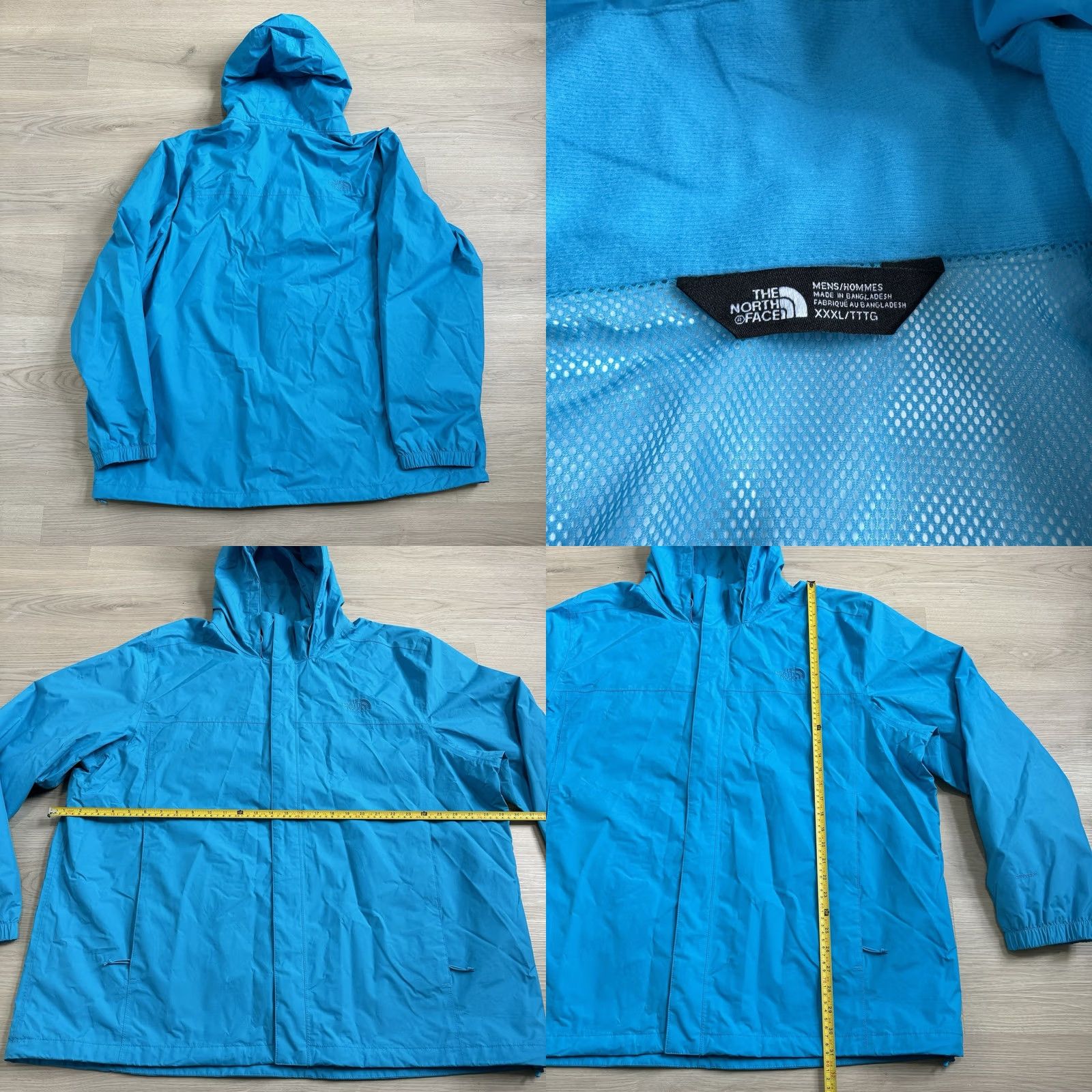 The North Face The North Face Resolve 2 Jacket Men's Full Zip Meridian Blue 3XL Dryvent Rain Jacket Size US XXL / EU 58 / 5 - 8 Thumbnail