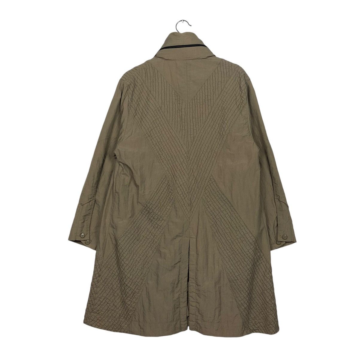 Japanese Brand 🔥VINTAGE CHORE LONG JACKET MANA PLEATED ISSEY MIYAKE Size US M / EU 48-50 / 2 - 10 Thumbnail