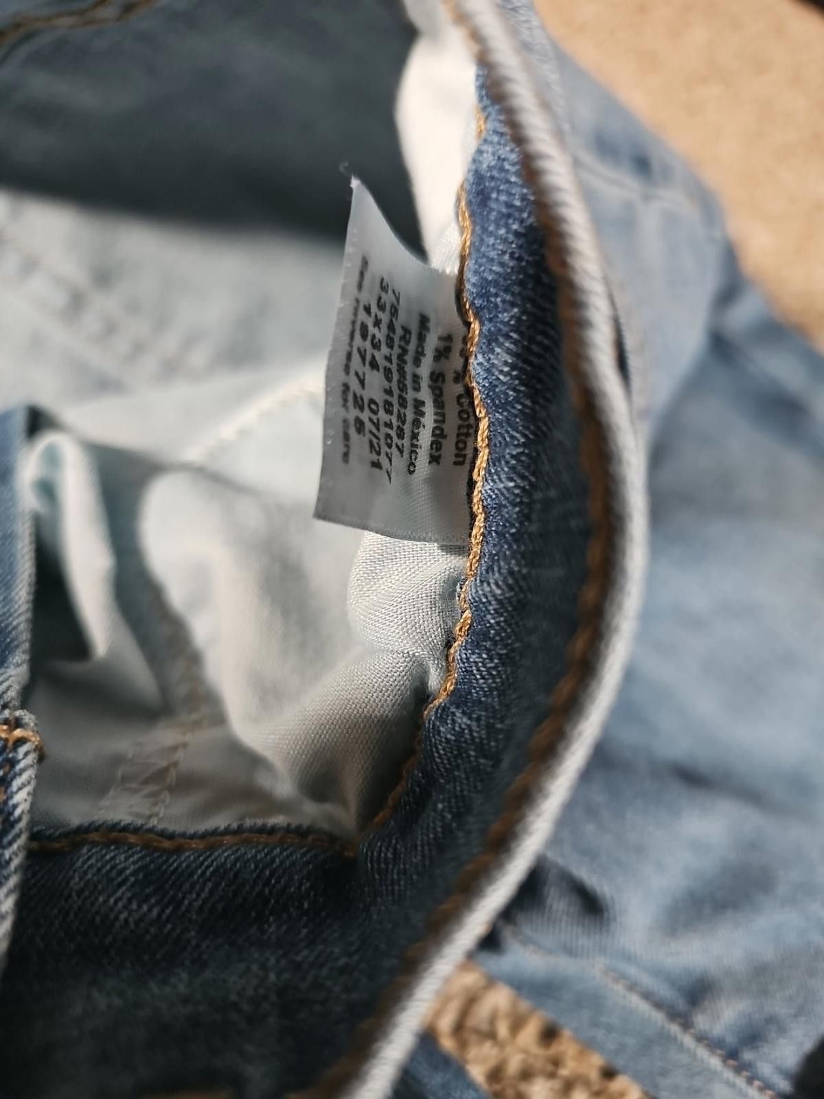 Sonoma Sonoma 33x33(tag 33x34) Slim Fit Straight Jeans Size US 33 - 3 Thumbnail