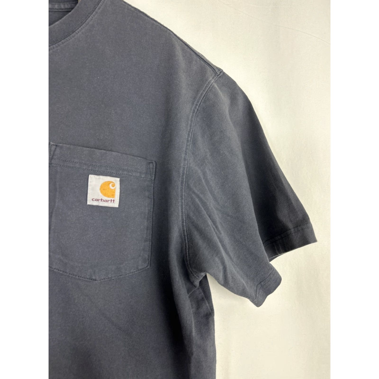 Carhartt VINTAGE Carhartt T-Shirt (Men) Gray Pocket Tee Work Wear Loose Fit Large L Short Sleeve Mens Size US L / EU 52-54 / 3 - 4 Thumbnail