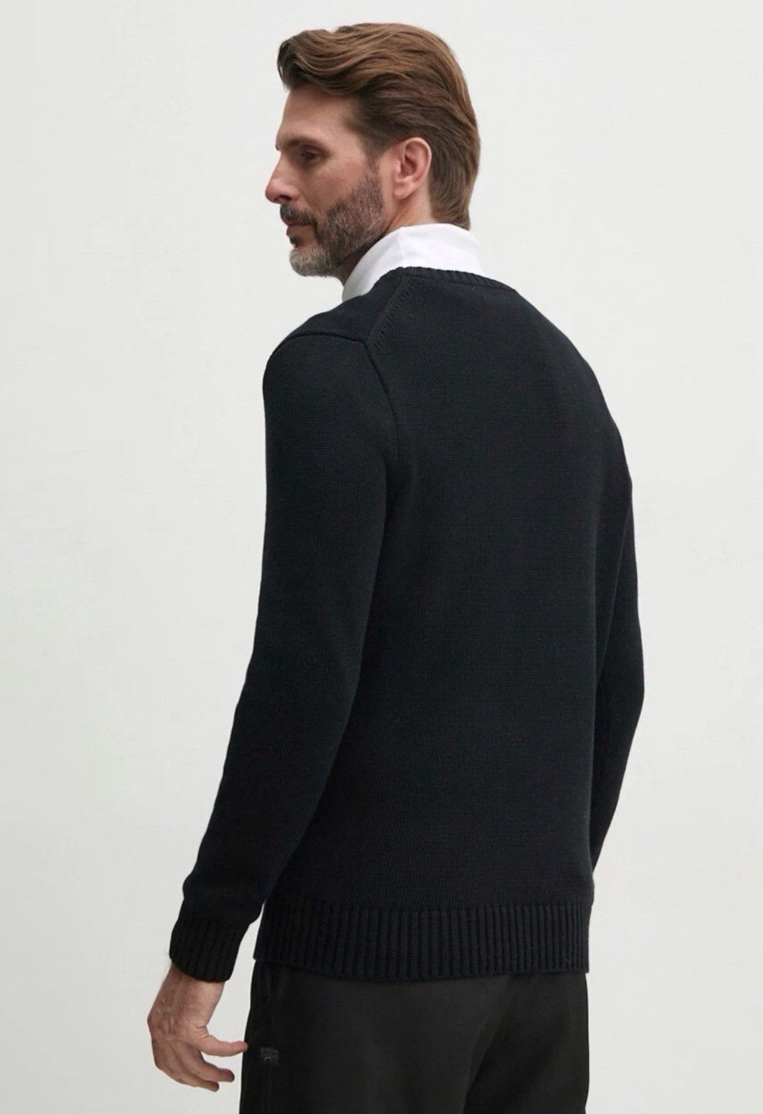 Polo Ralph Lauren Polo Ralph Lauren Cotton Crewneck Sweater Jumper Black Knit Size US XXL / EU 58 / 5 - 2 Thumbnail
