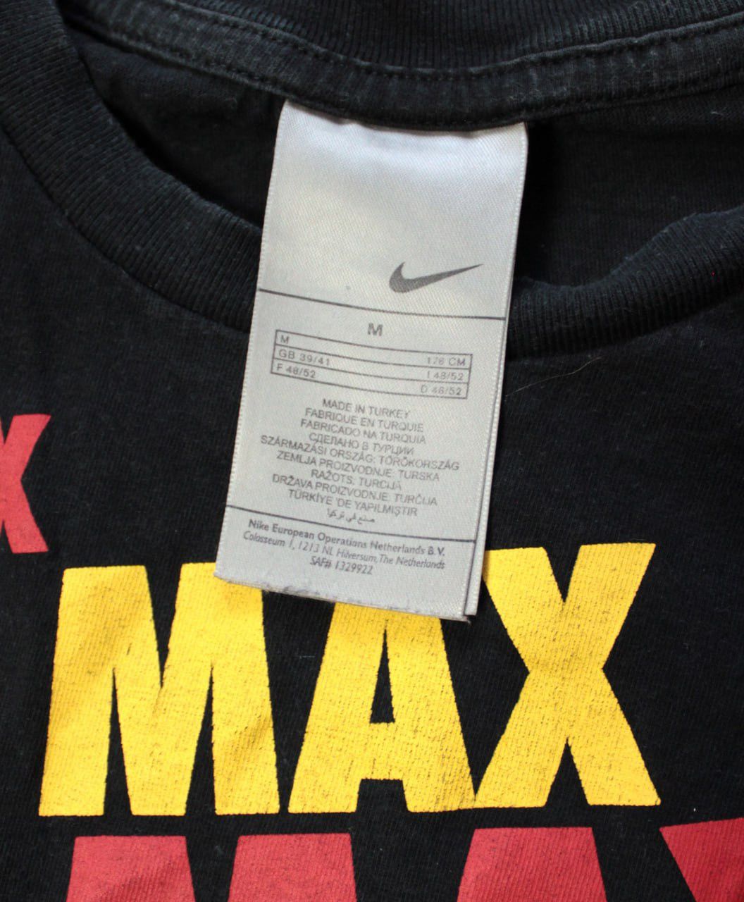 Nike 🔥 90s Nike Air Max Swoosh Vintage Logo T Shirt Court TN Y2K Size US M / EU 48-50 / 2 - 3 Thumbnail