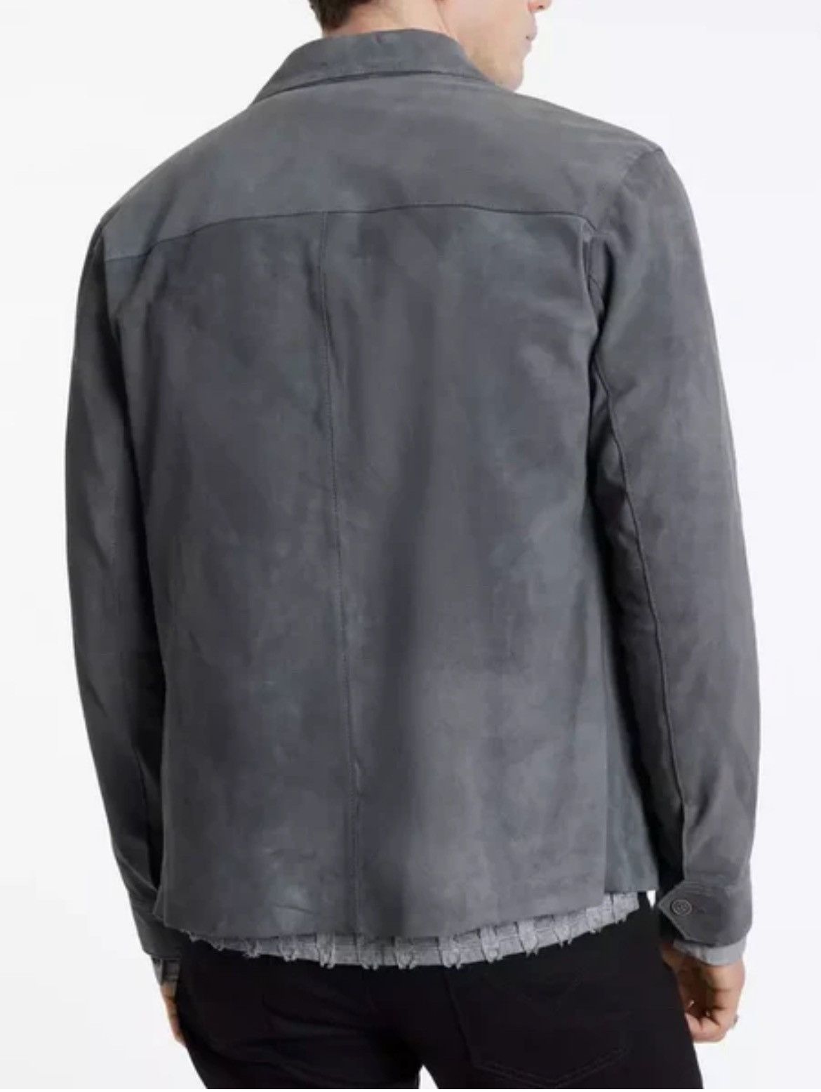 John Varvatos Simo Suede Shirt. Size EU 50 US 40 Size US M / EU 48-50 / 2 - 4 Thumbnail