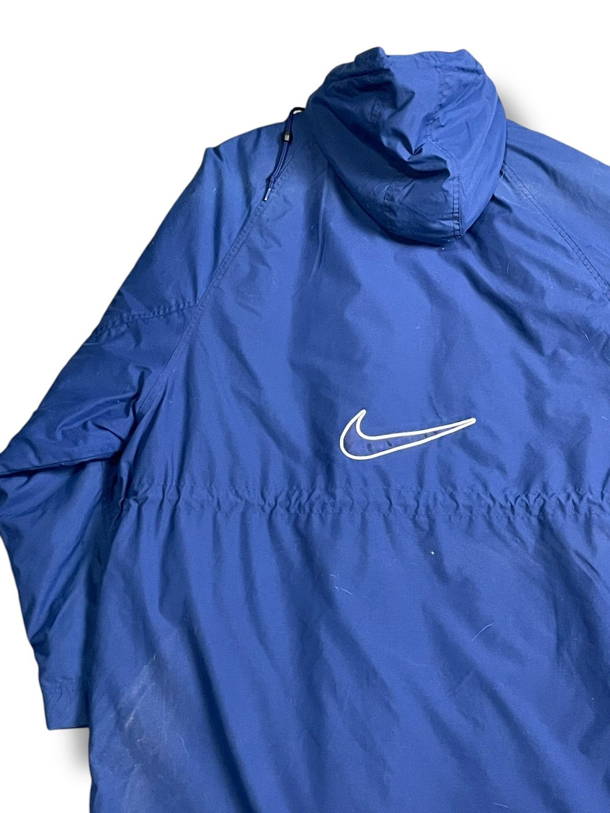 Designer × Nike × Vintage Nike Vintage 90’s Inner Fleece Hooded Parkas (36) Size US L / EU 52-54 / 3 - 7 Thumbnail