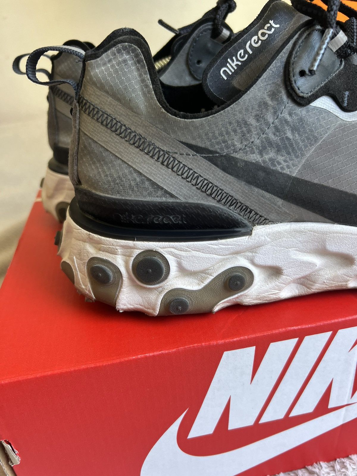 Nike Nike react element 87 anthracite black Size US 11.5 / EU 44-45 - 2 Thumbnail