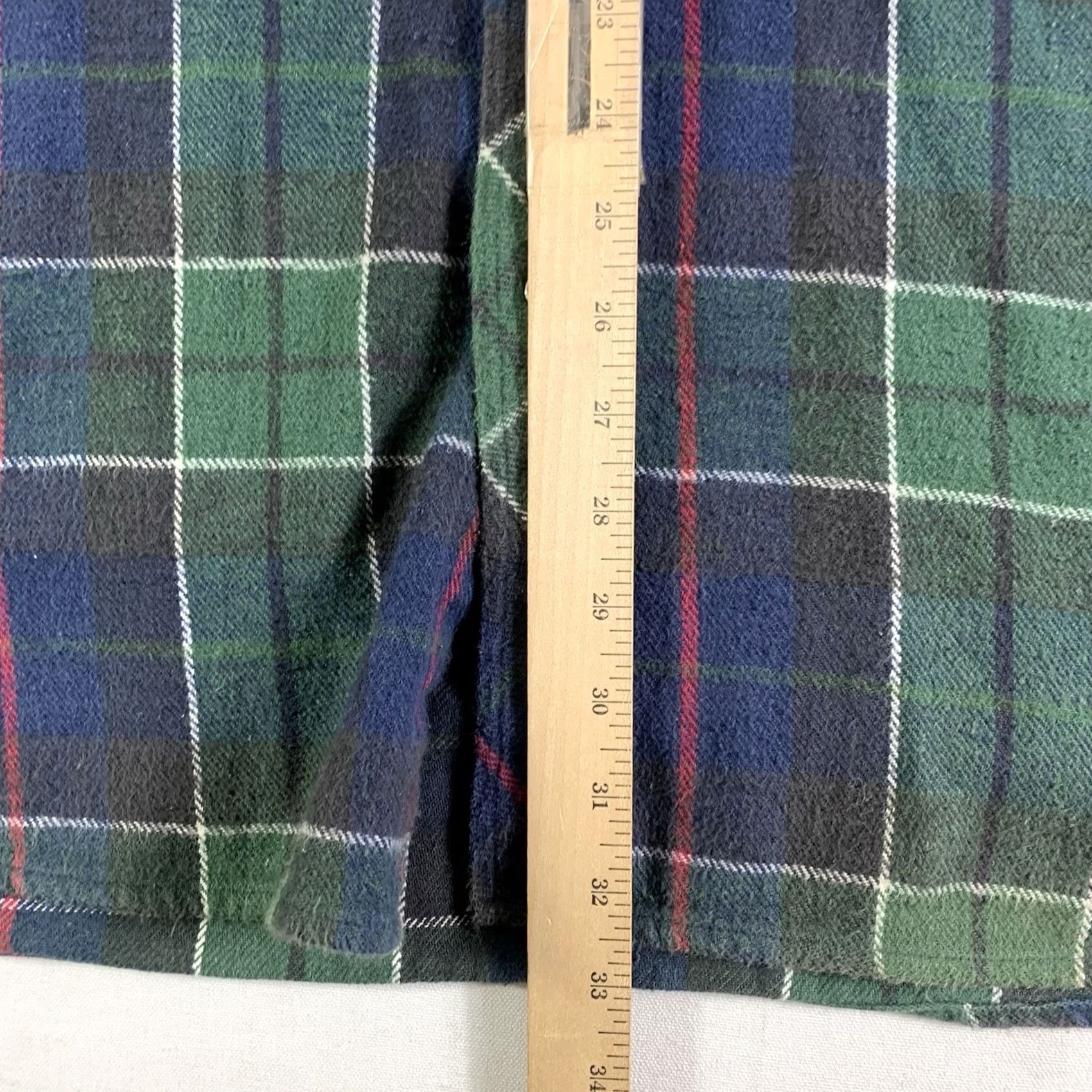 Vintage VINTAGE Big Mac Chamois Heavy Plaid Flannel Shirt Mens 2XL Green Pearl Snap Shirt Mens Size US XXL / EU 58 / 5 - 4 Thumbnail